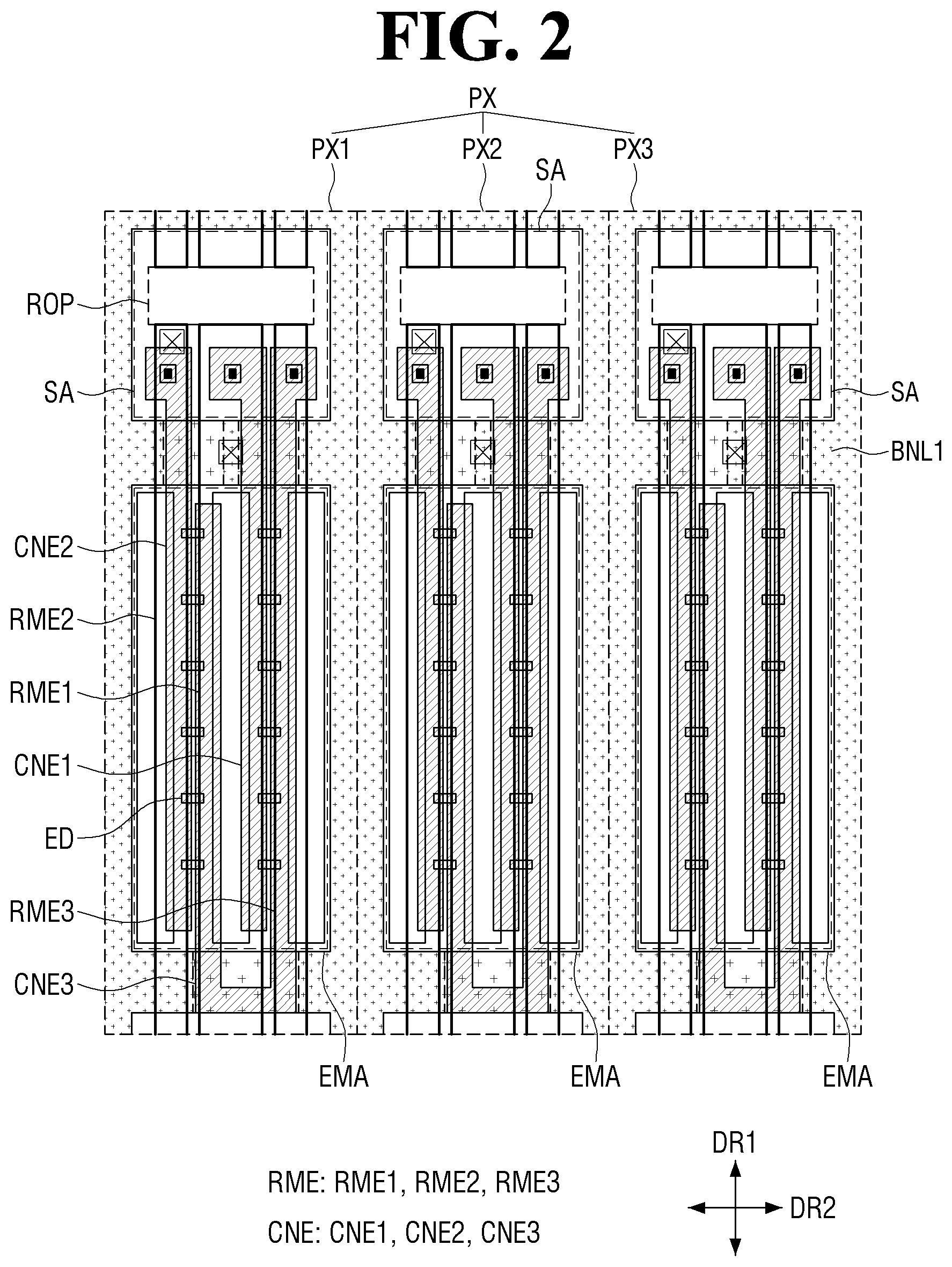 Patent US11785809 Figure 2 – Display device
