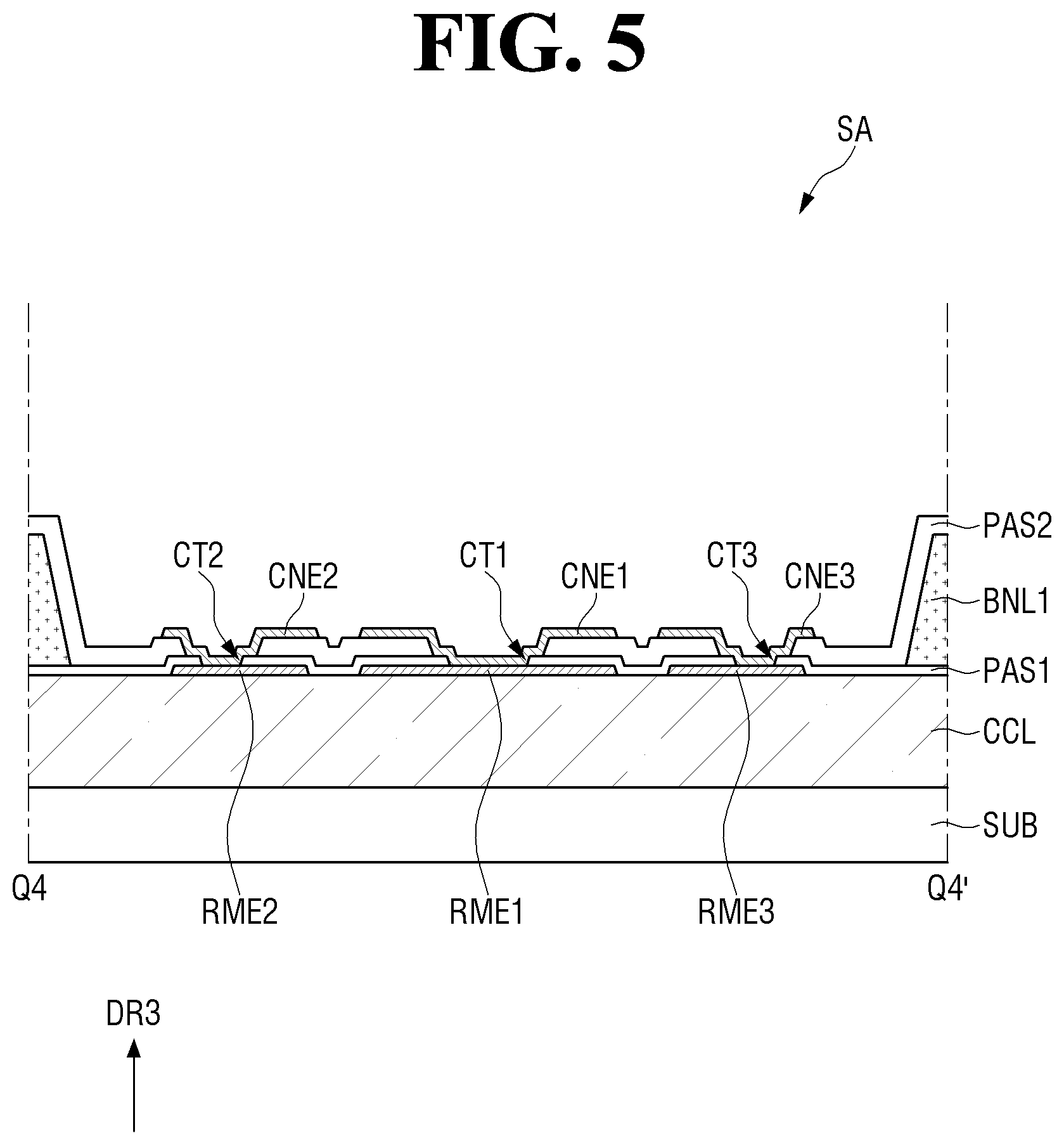 Patent US11785809 Figure 5 – Display device