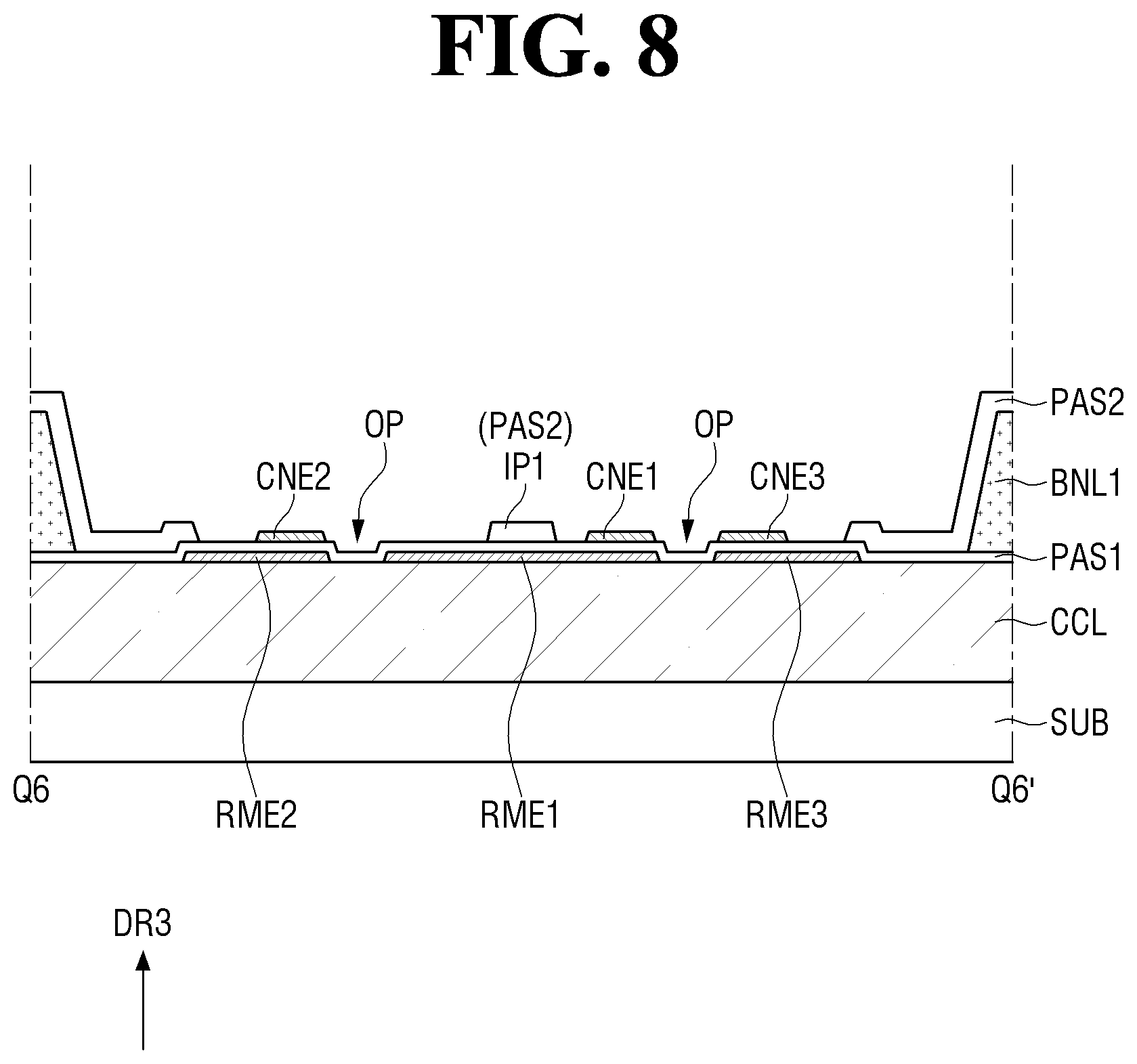 Patent US11785809 Figure 8 – Display device