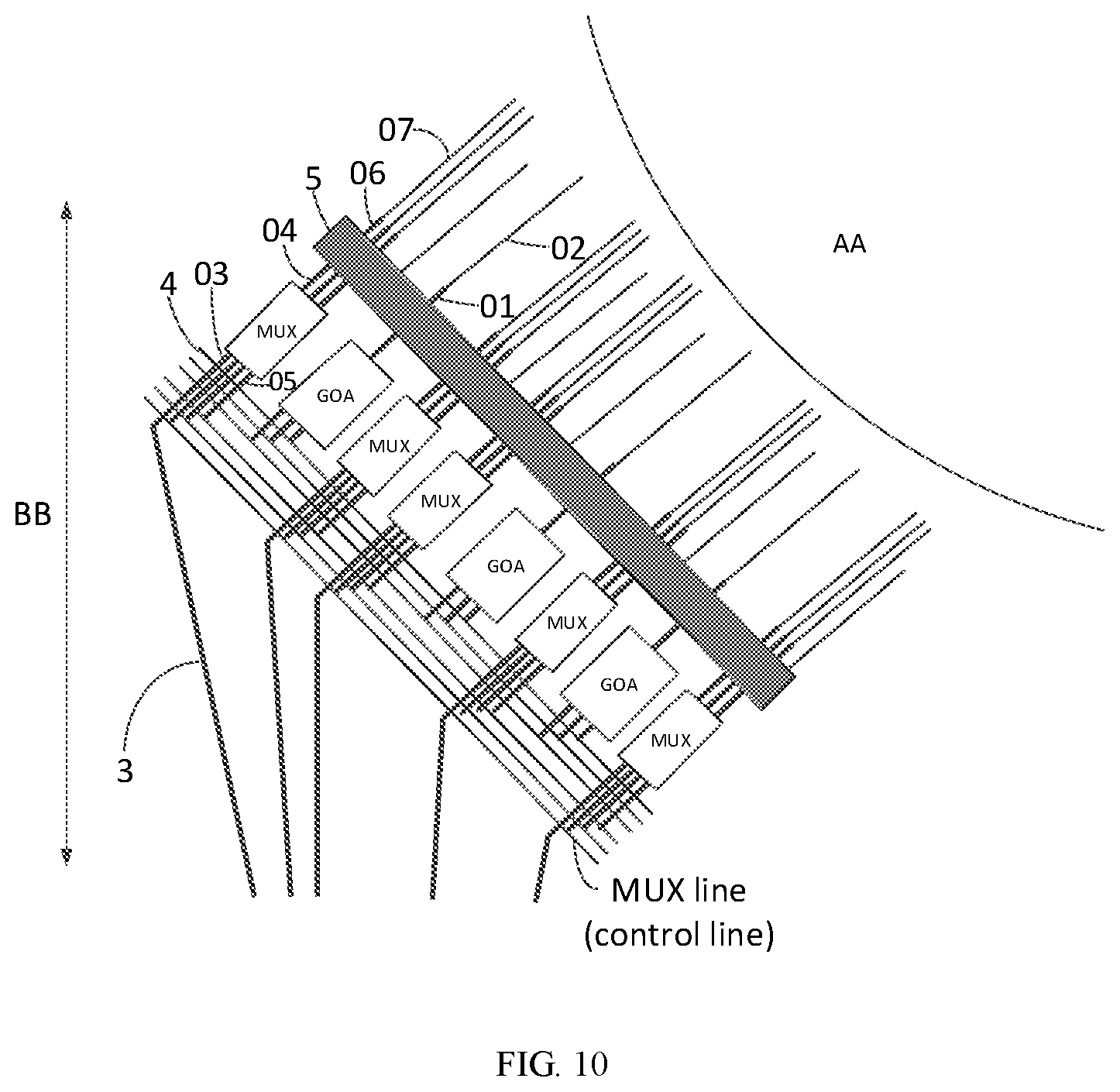 Patent US11785814 Figure 10 – Display panel and display device