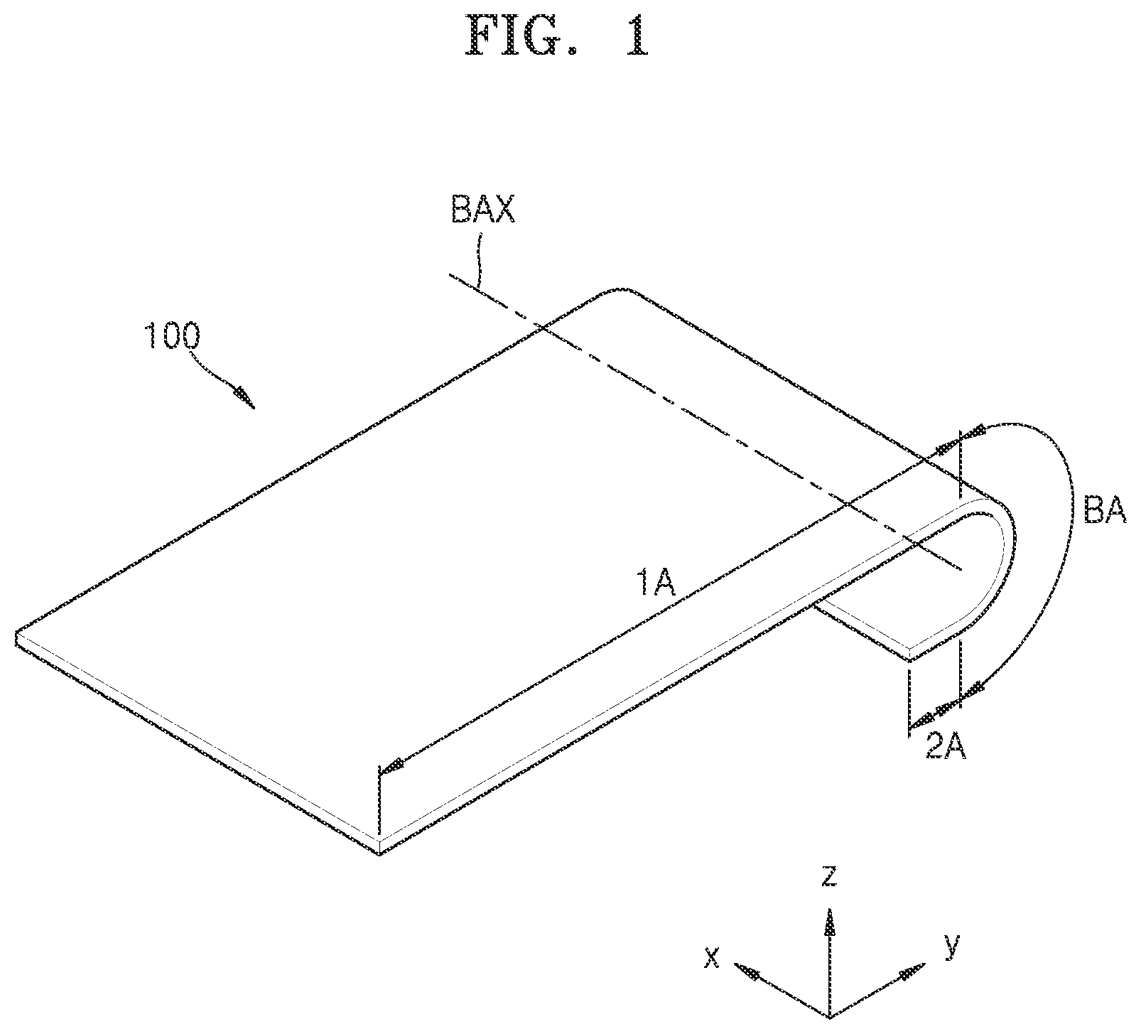 Patent US11785816 Figure 1 – Display apparatus