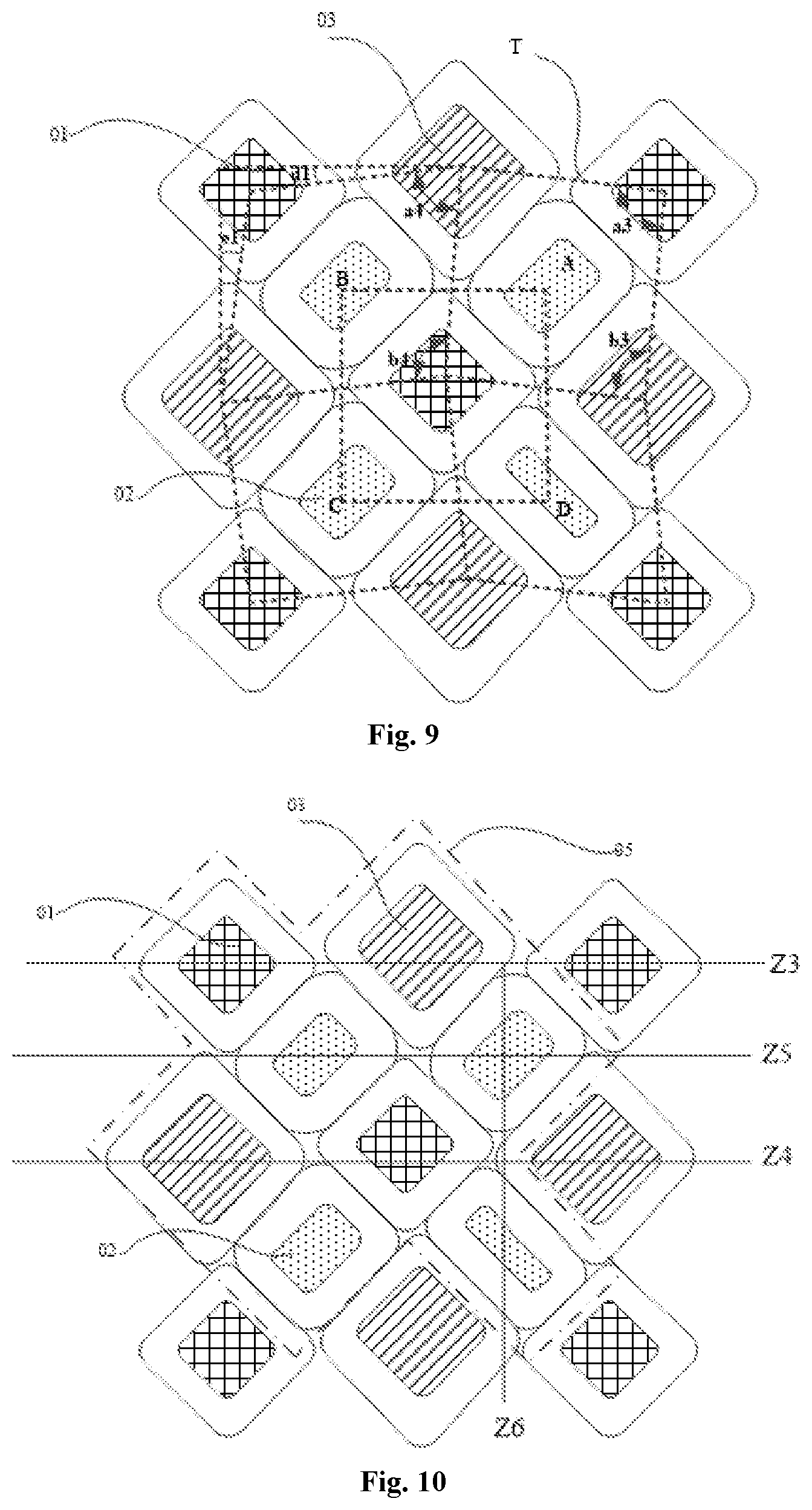 Patent US11785821 Figure 5 – Display substrate and related device
