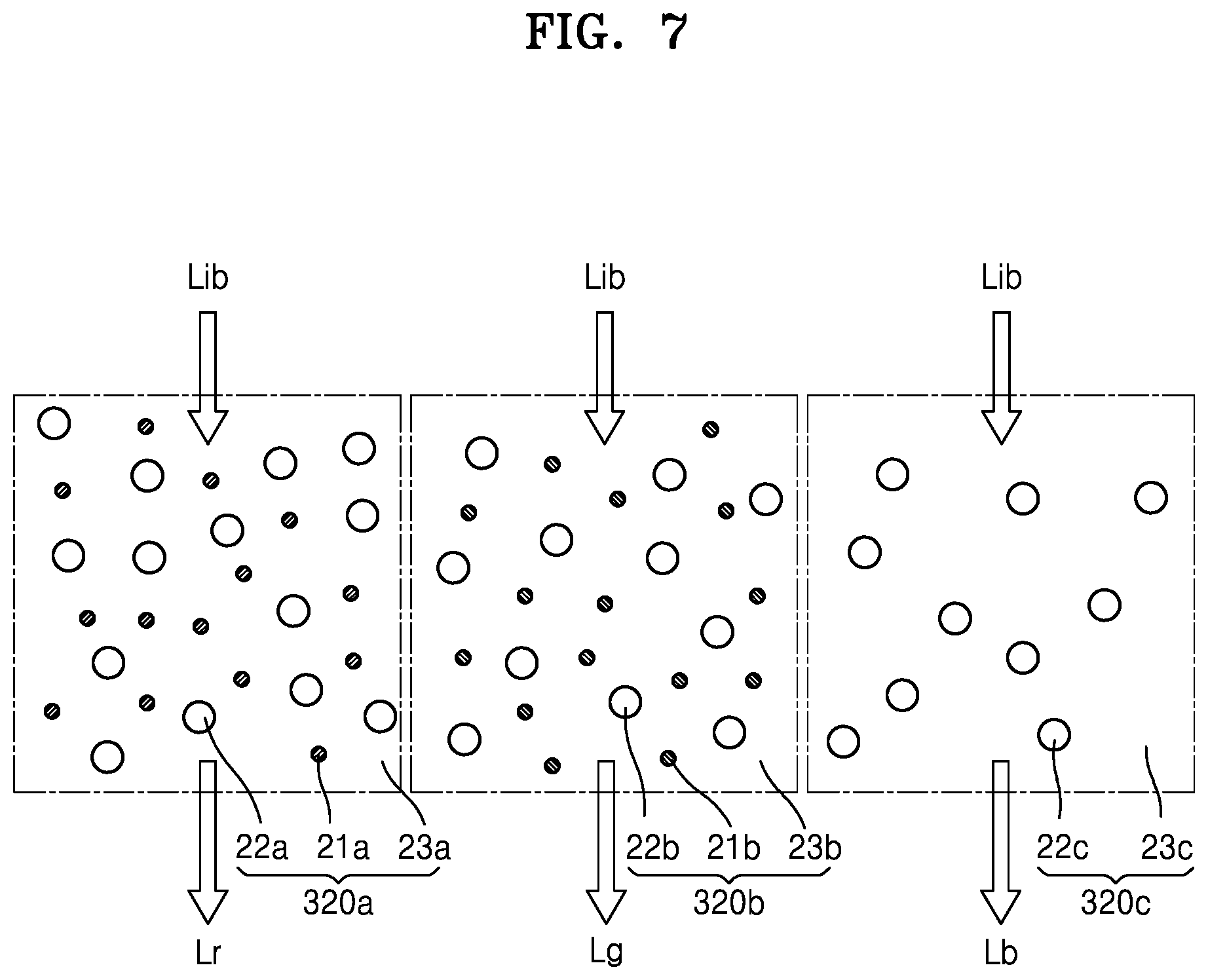 Patent US11785822 Figure 7 – Display apparatus including concave portion