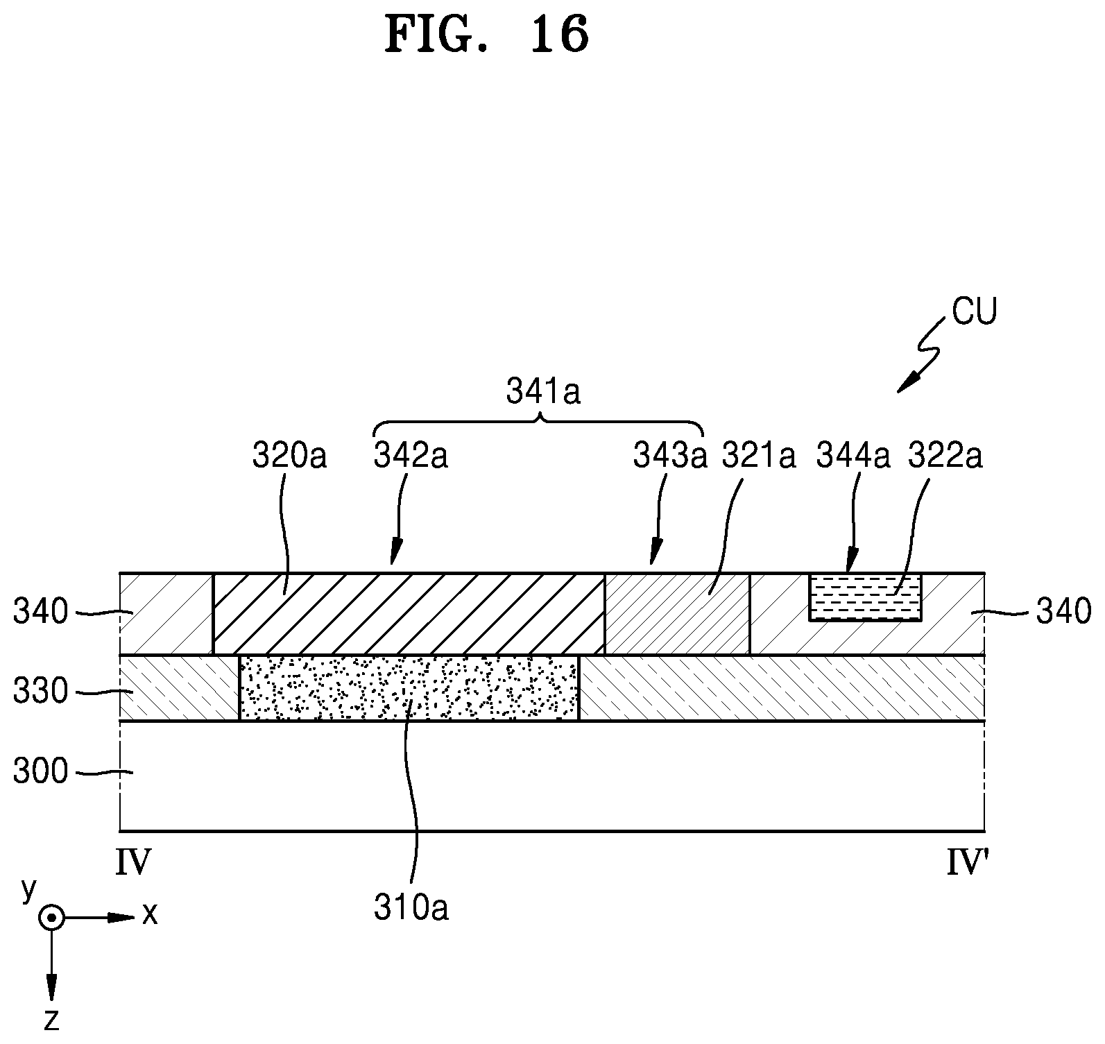 Patent US11785822 Figure 16 – Display apparatus including concave portion