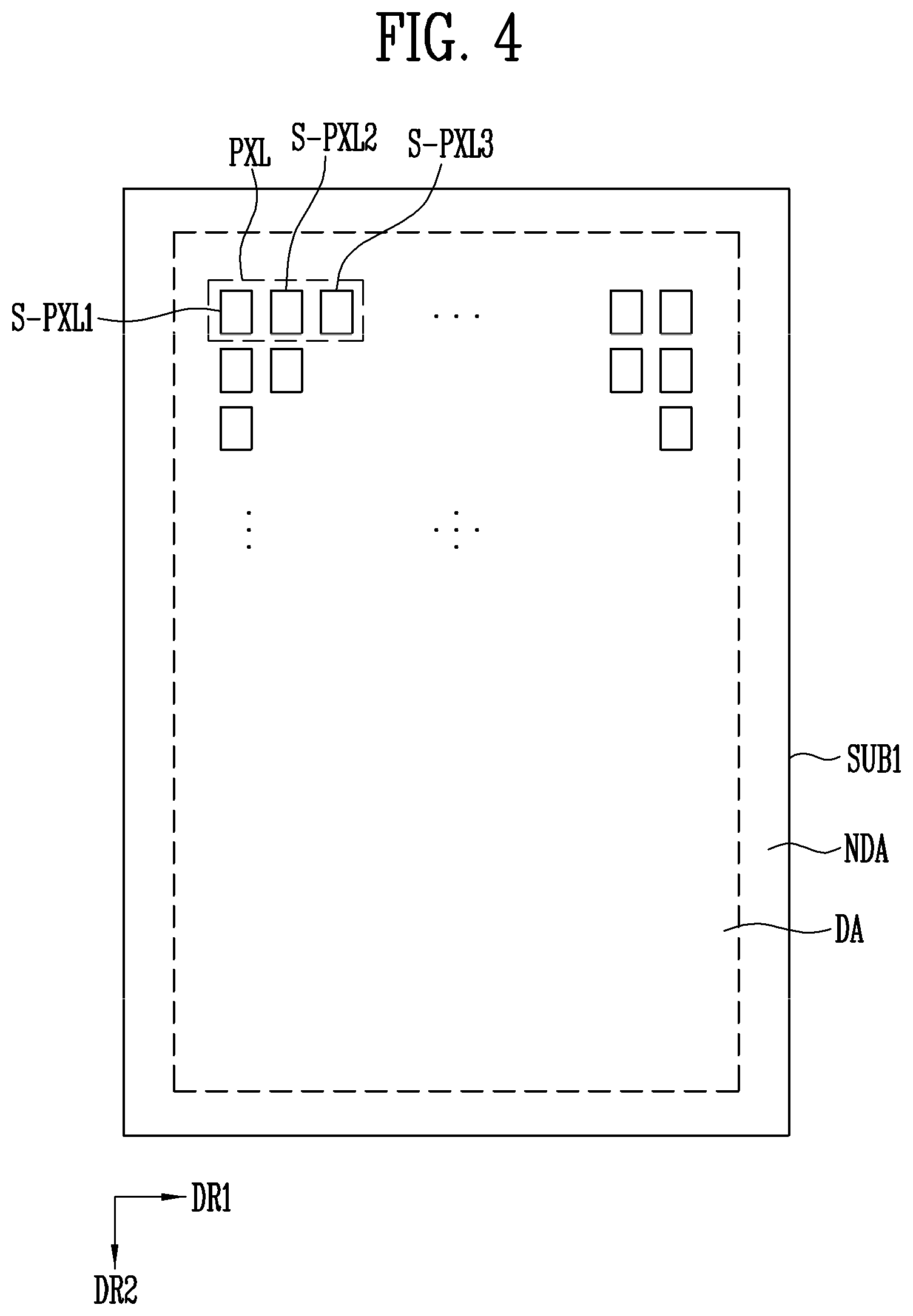 Patent US11785824 Figure 4 – Display device and manufacturing method thereof