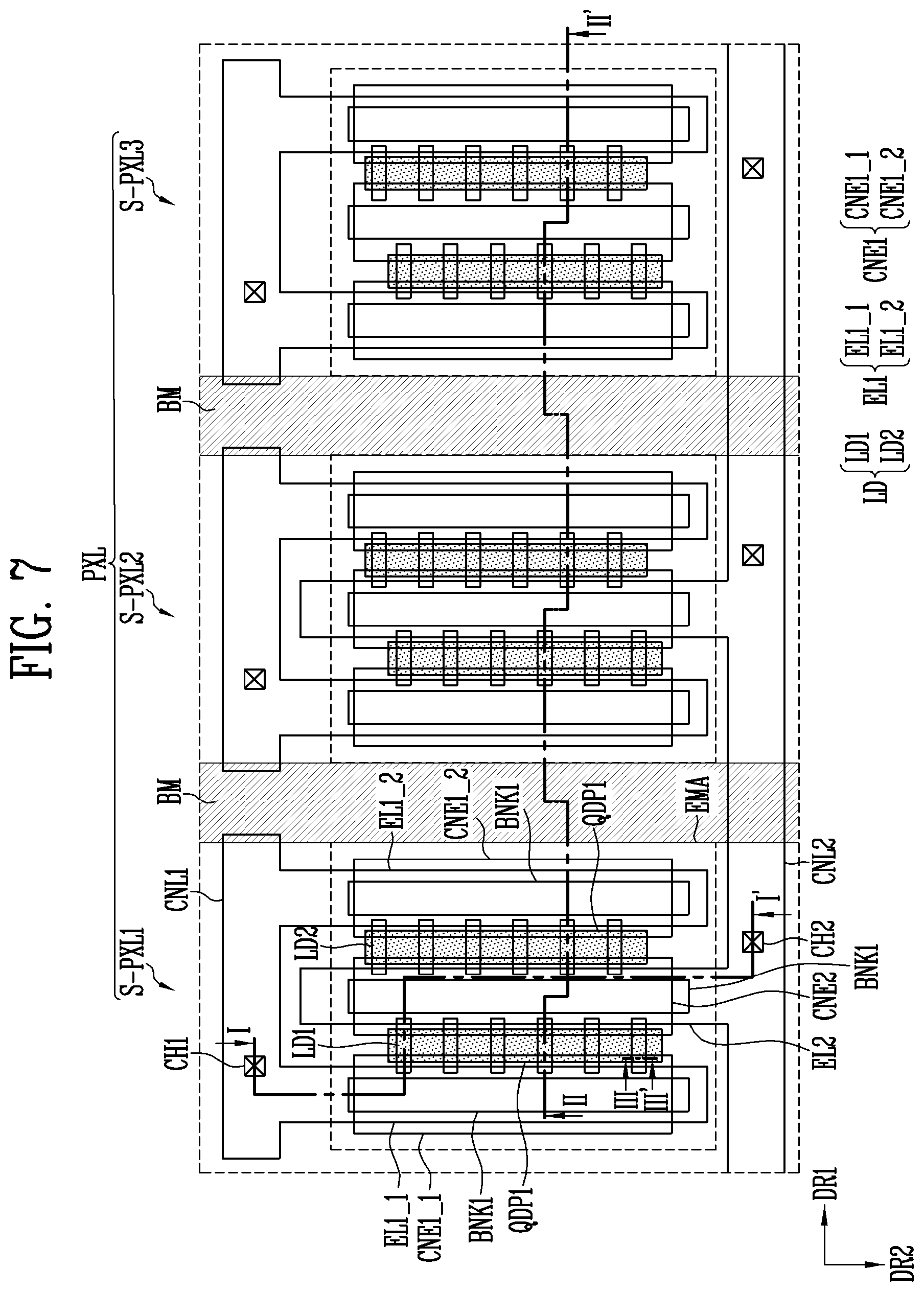 Patent US11785824 Figure 11 – Display device and manufacturing method thereof