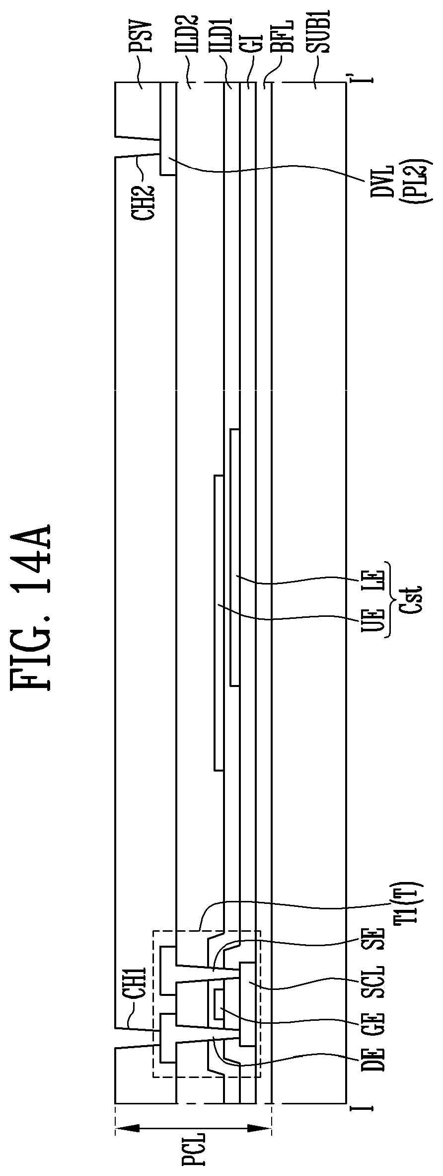 Patent US11785824 Figure 20 – Display device and manufacturing method thereof