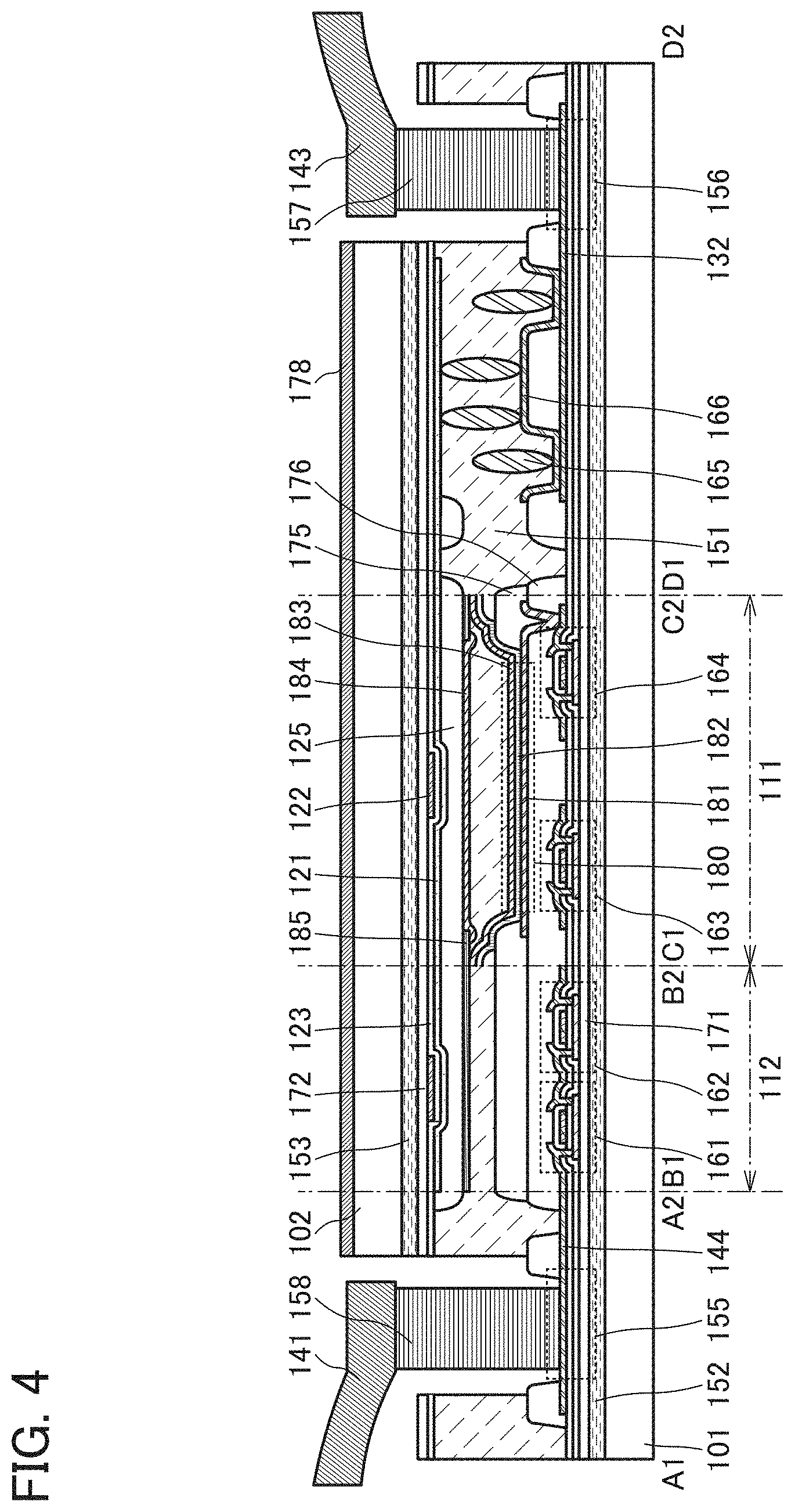 Patent US11785826 Figure 4 – Touch panel