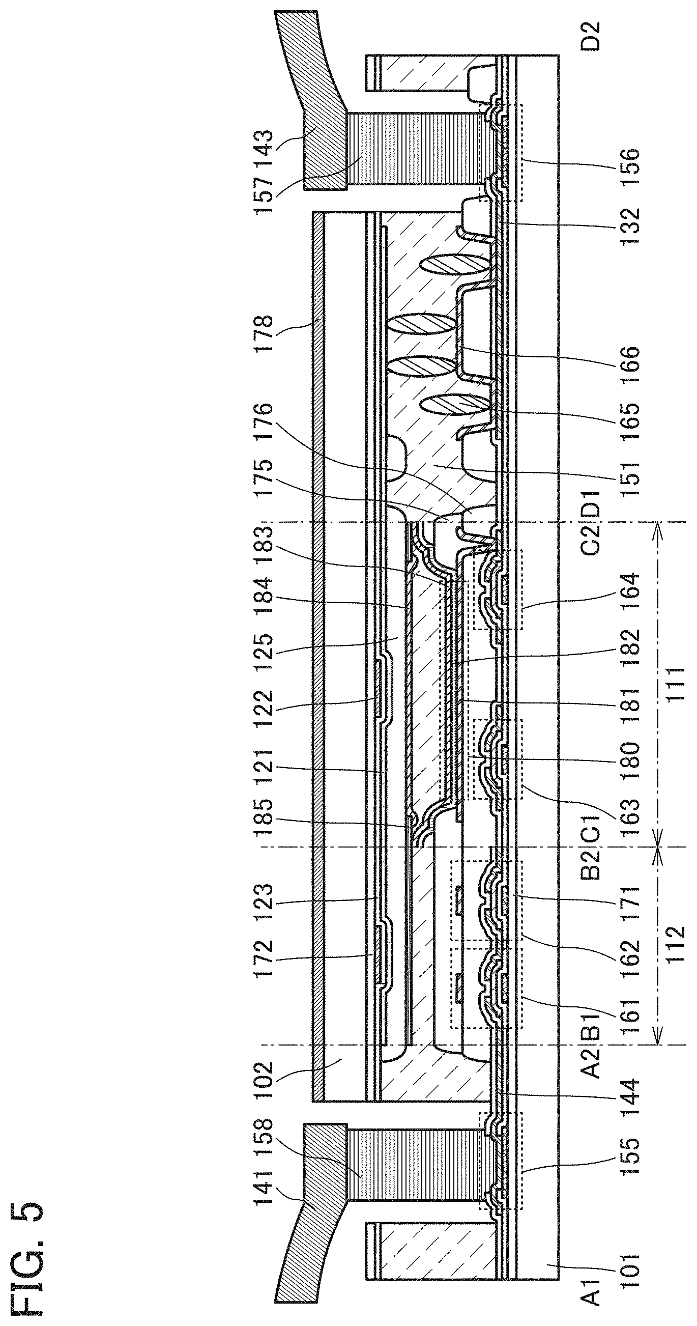 Patent US11785826 Figure 5 – Touch panel