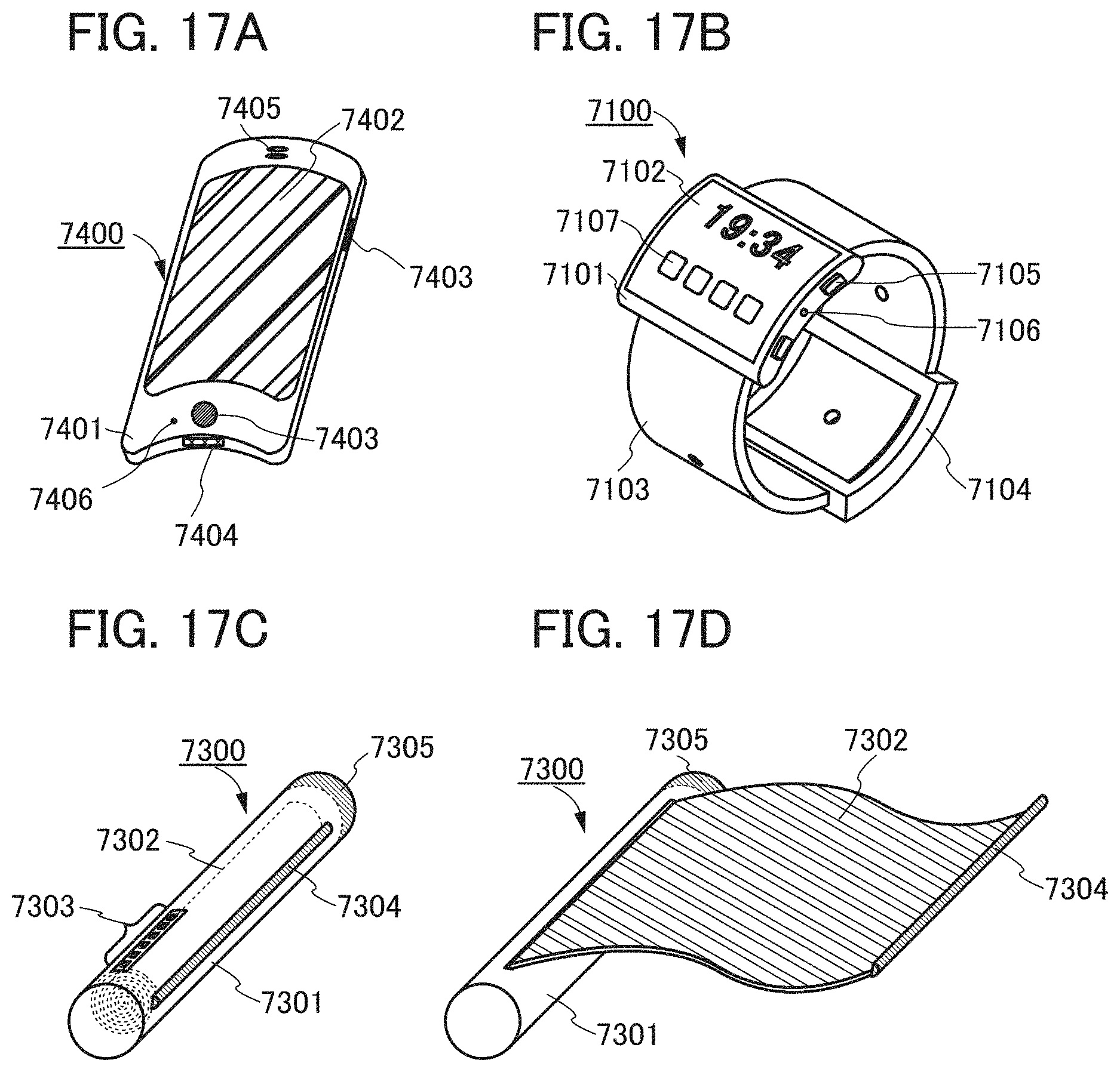Patent US11785826 Figure 17 – Touch panel