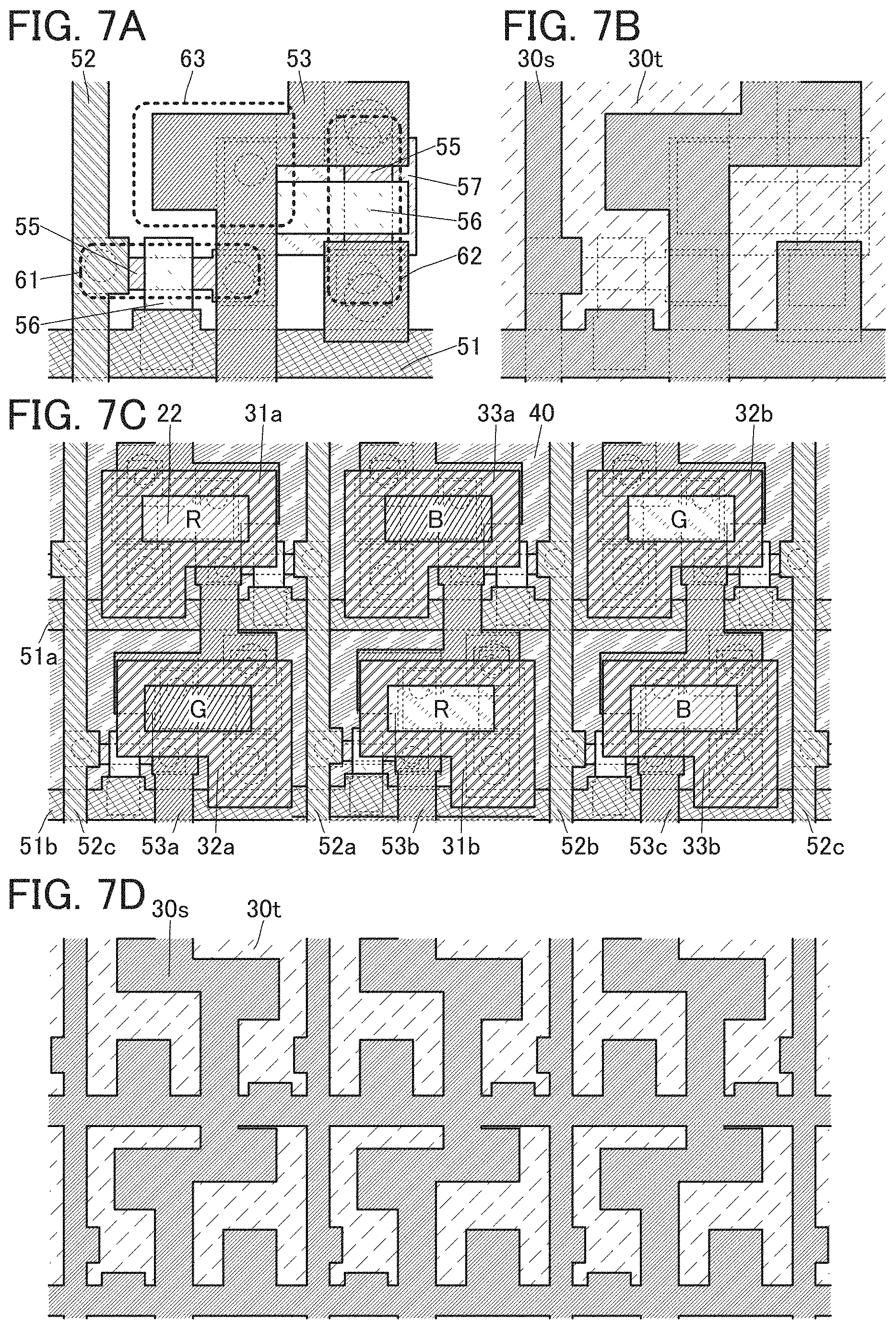 Patent US11785827 Figure 7 – Display device and driving method of display device
