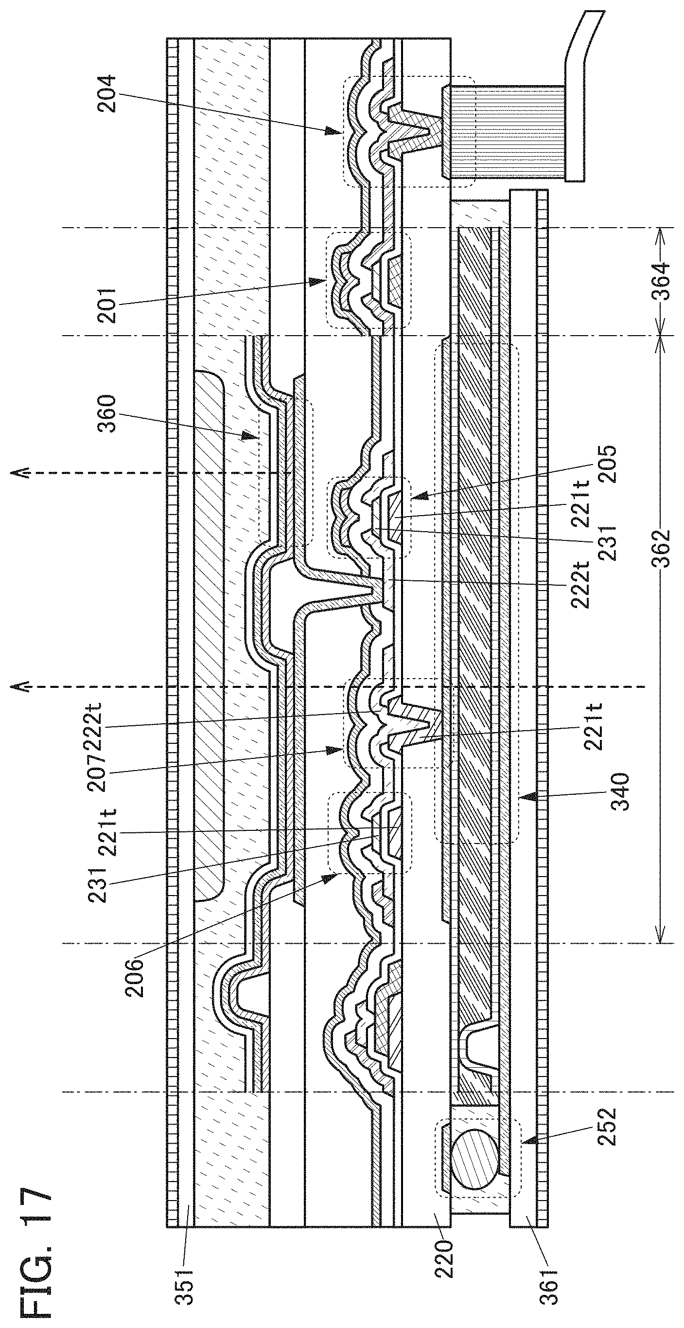 Patent US11785827 Figure 17 – Display device and driving method of display device