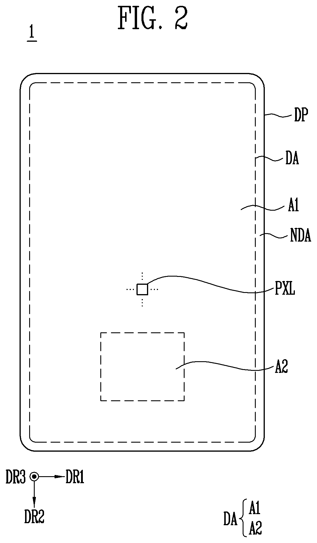 Patent US11785828 Figure 2 – Display device