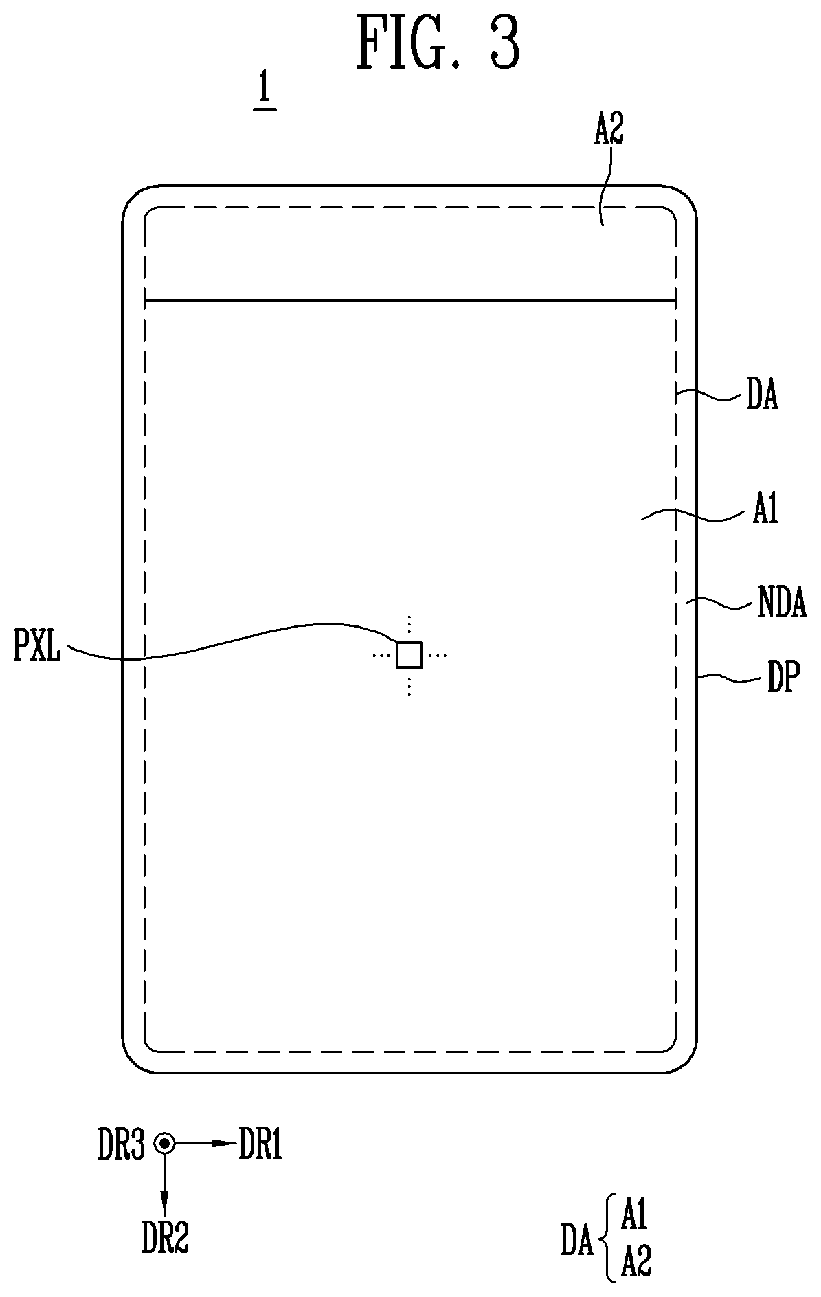 Patent US11785828 Figure 3 – Display device