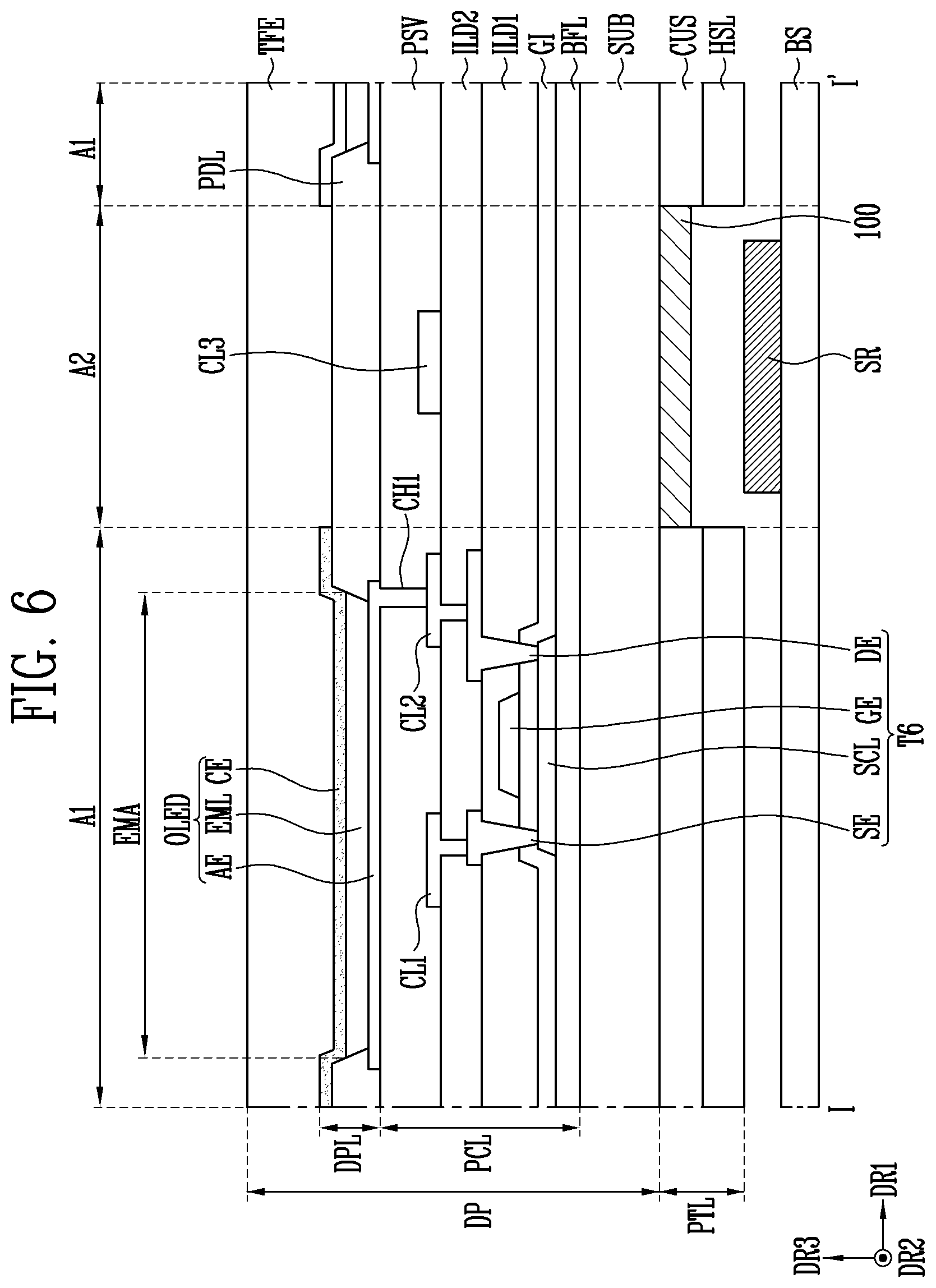 Patent US11785828 Figure 6 – Display device