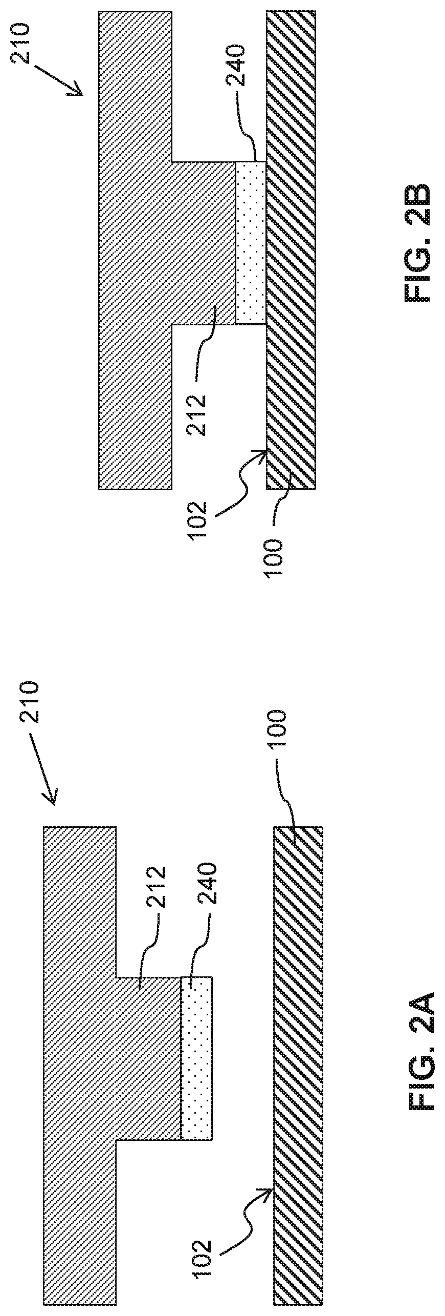 Patent US11785831 Figure 2 – Method for patterning a coating on a surface and device including a patterned coating