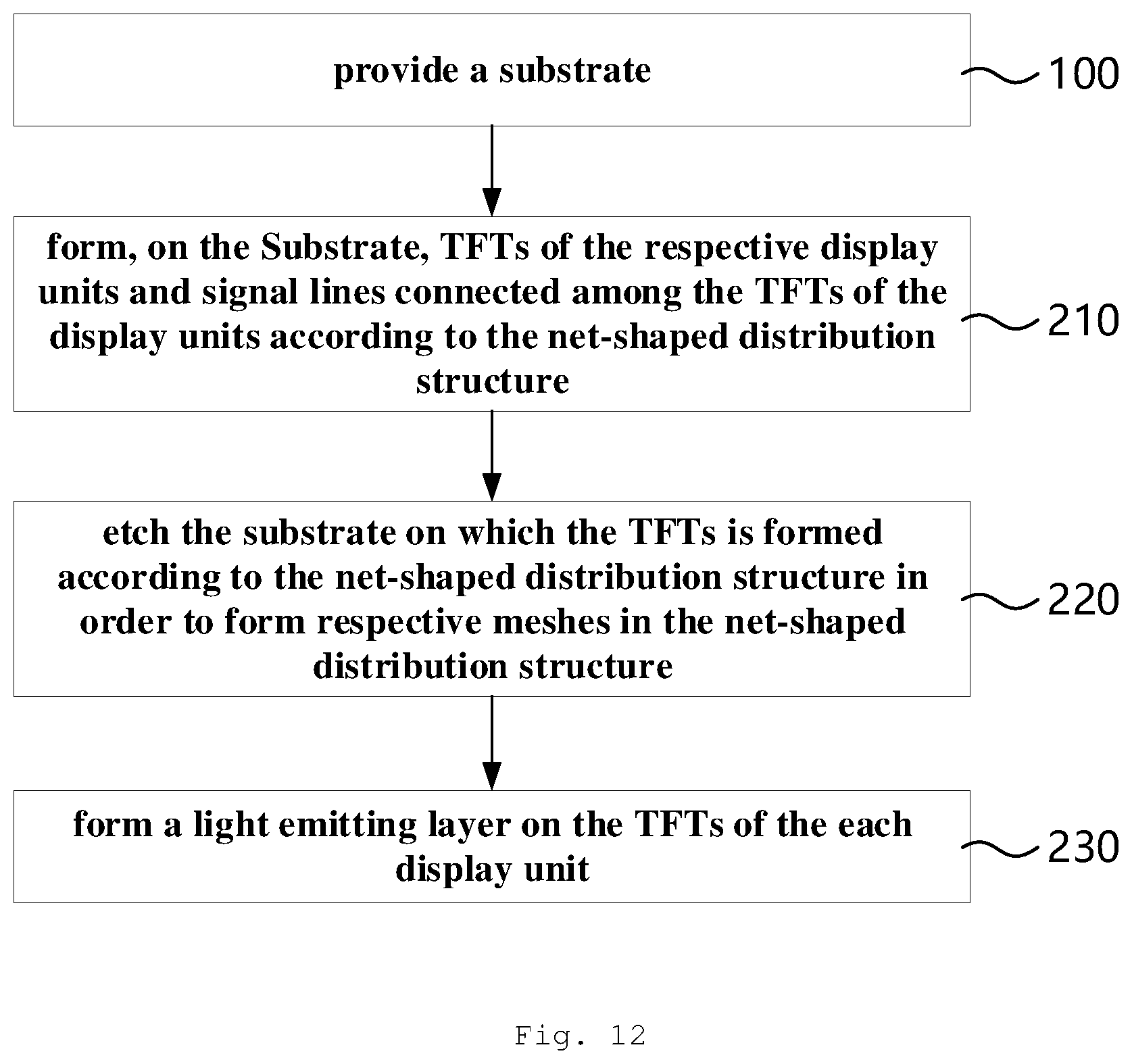 Patent US11785832 Figure 8 – Display device and method for manufacturing the same