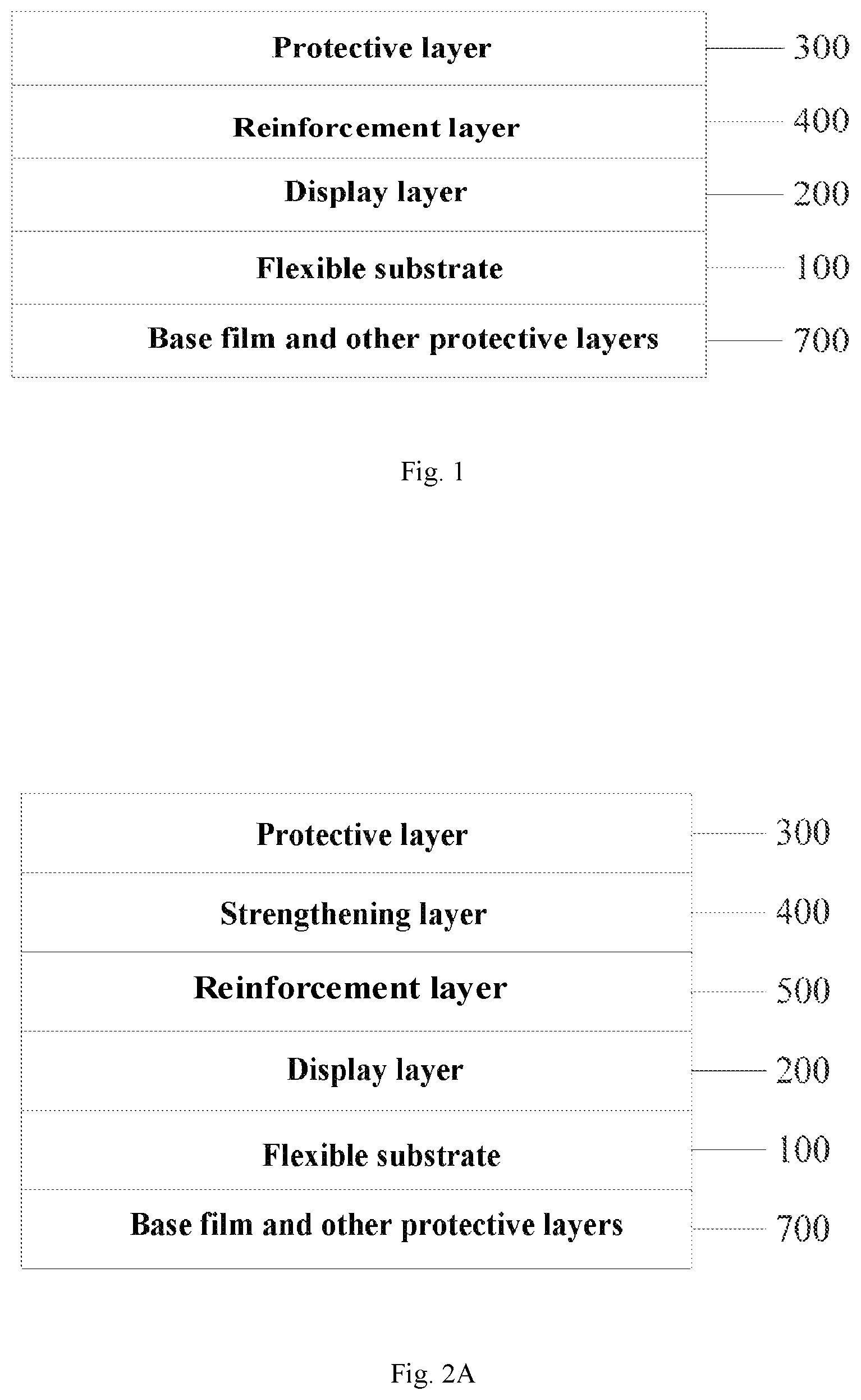 Patent US11785834 — Flexible display module and display device — Figure 1