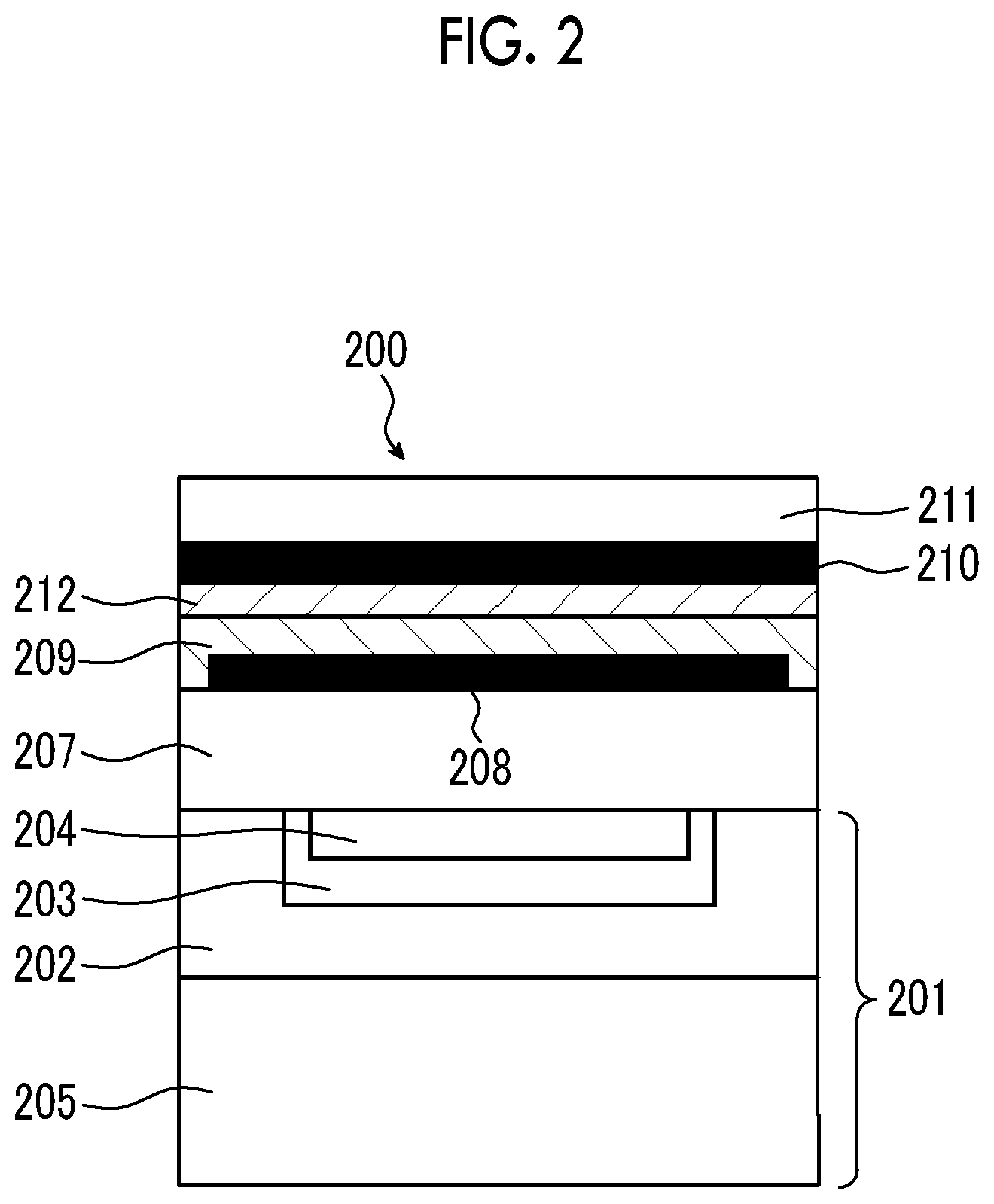Patent US11785843 Figure 2 – Photoelectric conversion element, optical sensor, and imaging element