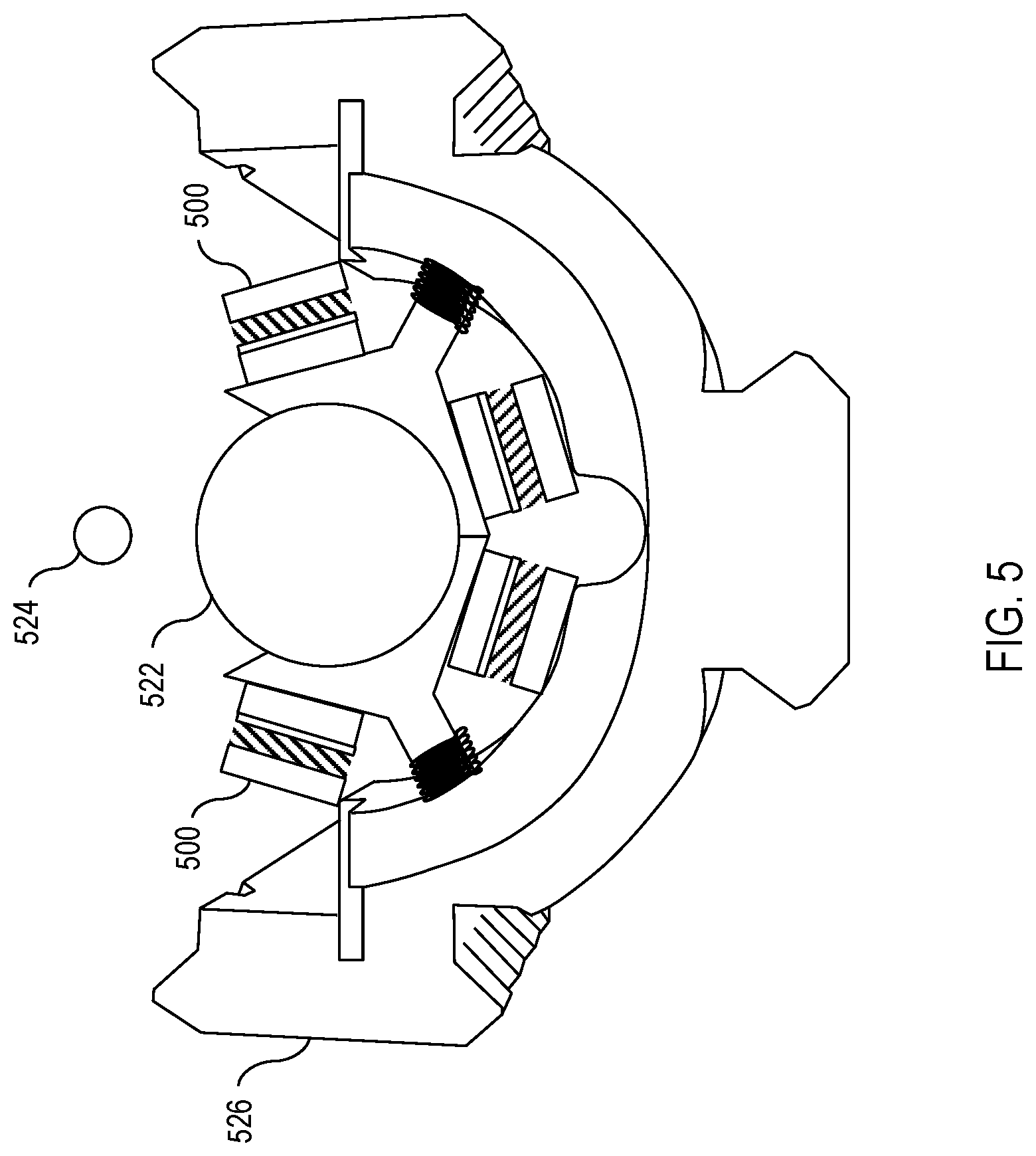 Patent US11785848 Figure 5 – Heat to electric conversion