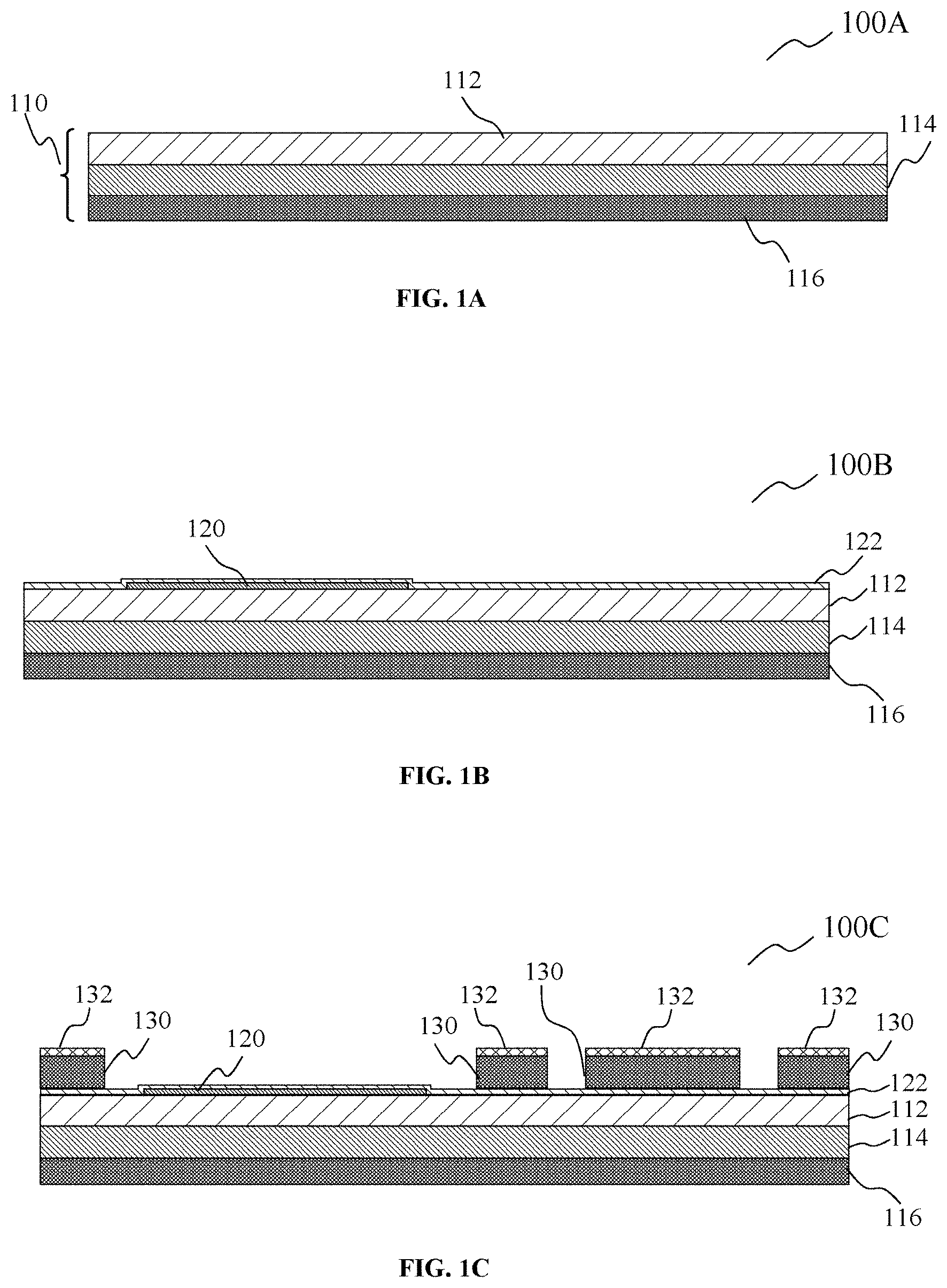 Patent US11785852 Figure 1 – Microphone device with single crystal piezoelectric film and method of forming the same