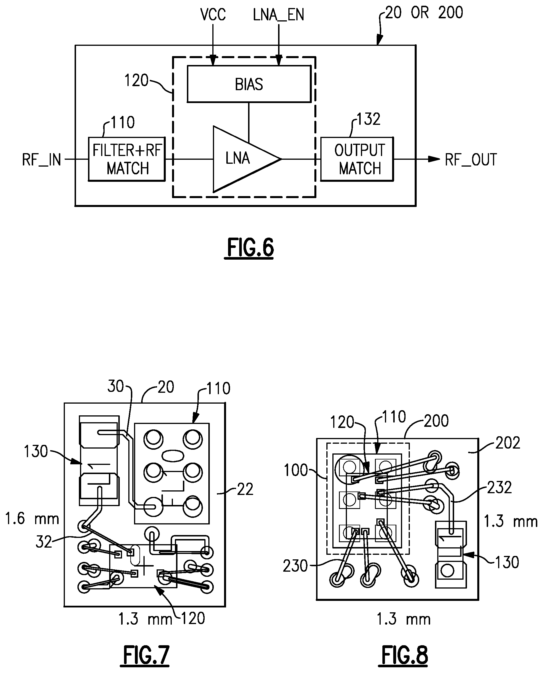 Patent US11785853 Figure 3 – Stack assembly for radio-frequency applications