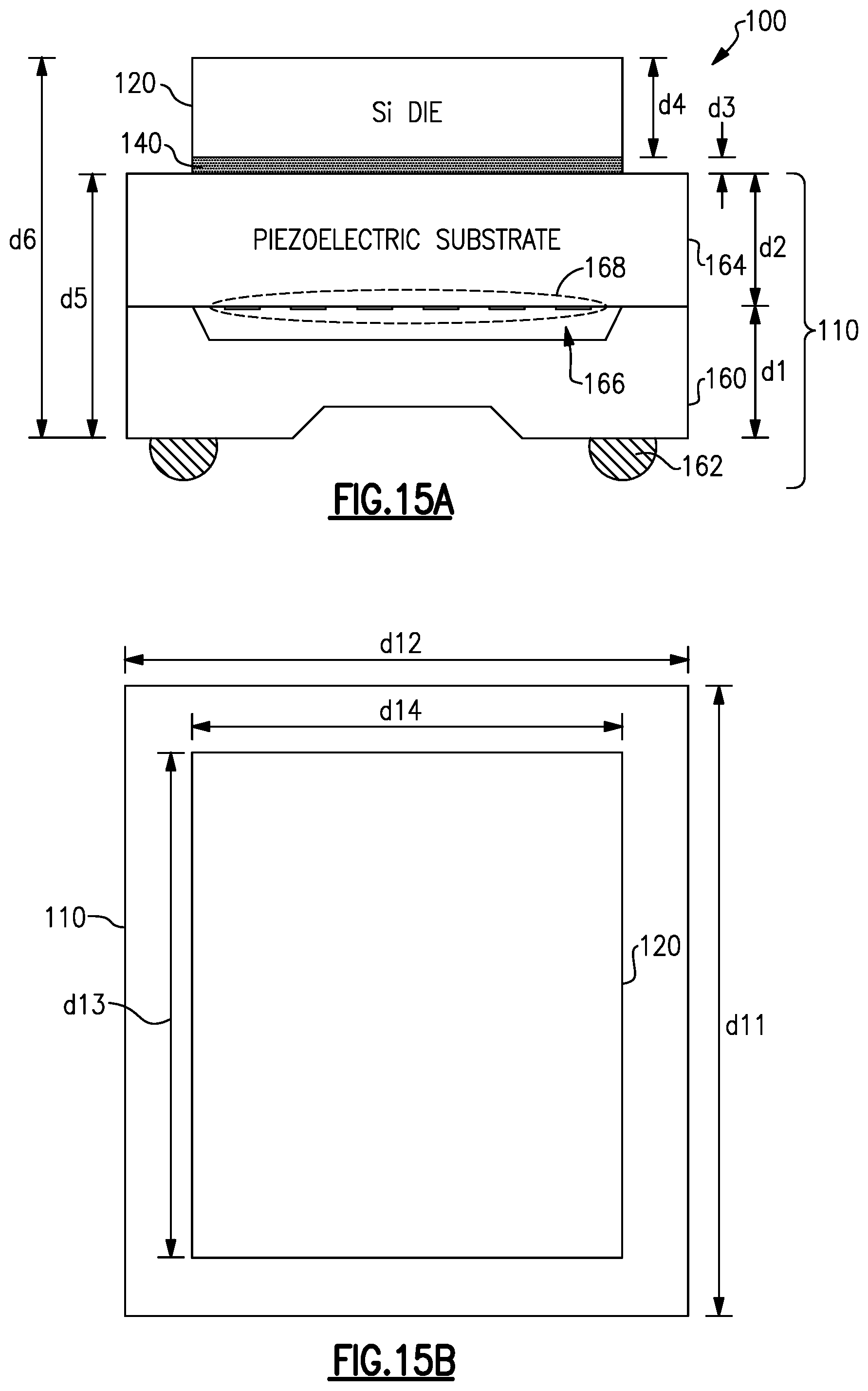 Patent US11785853 Figure 7 – Stack assembly for radio-frequency applications