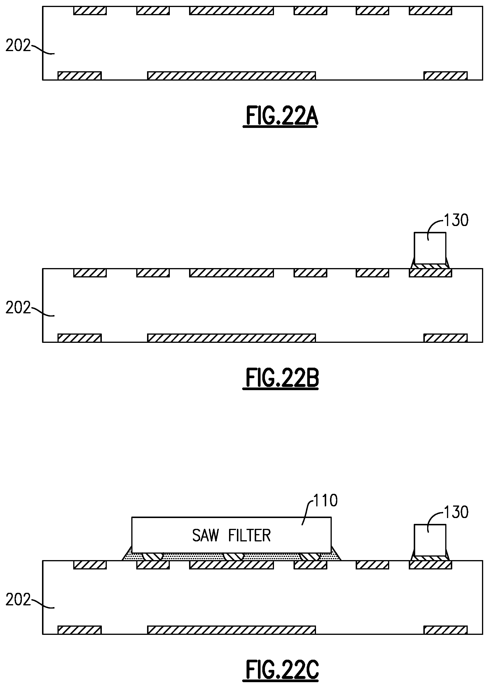 Patent US11785853 Figure 11 – Stack assembly for radio-frequency applications