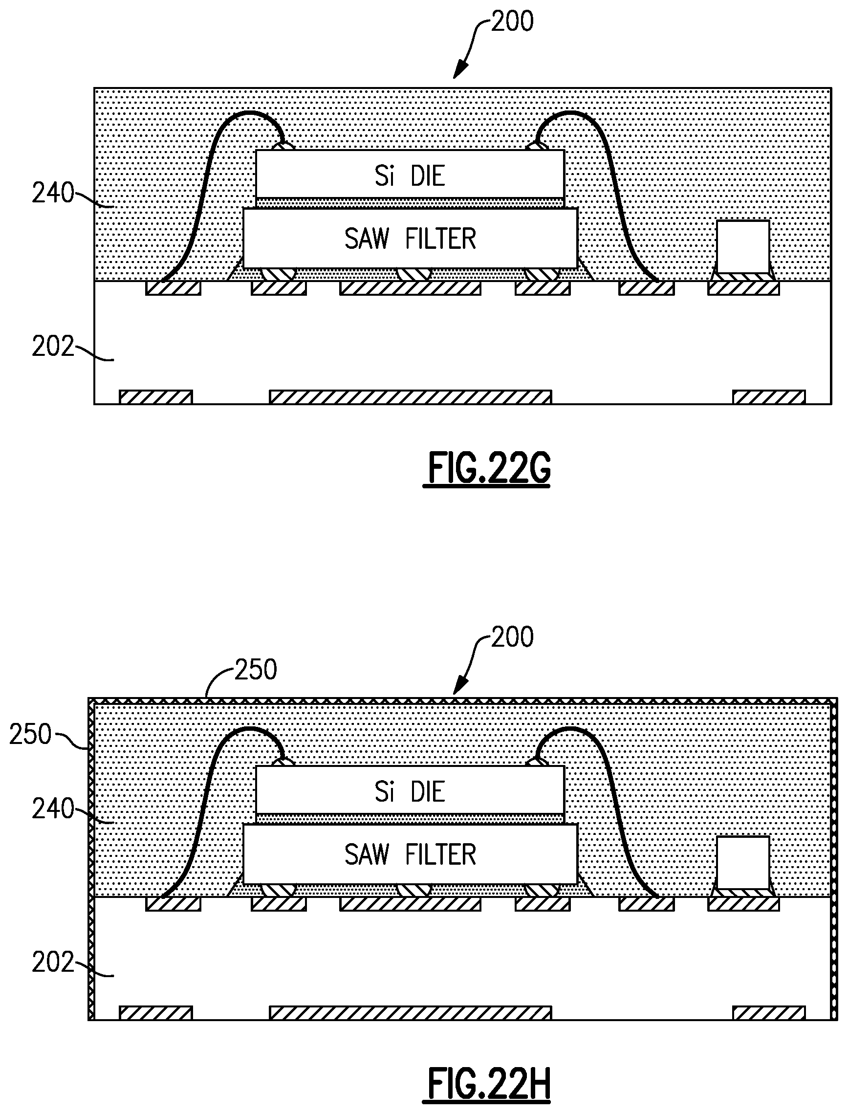 Patent US11785853 Figure 13 – Stack assembly for radio-frequency applications