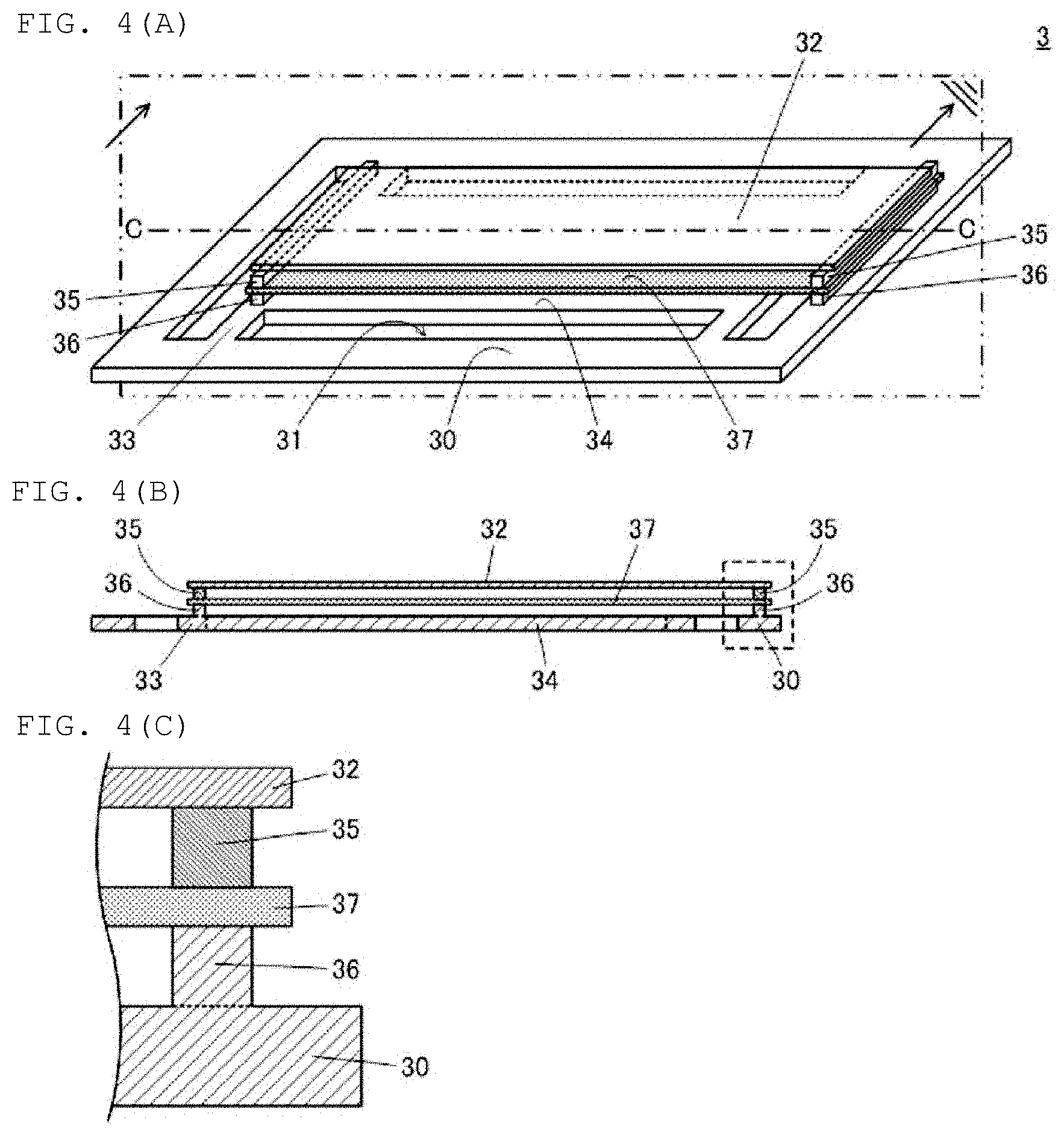Patent US11785855 Figure 3 – Piezoelectric device, vibration structure and piezoelectric sensor