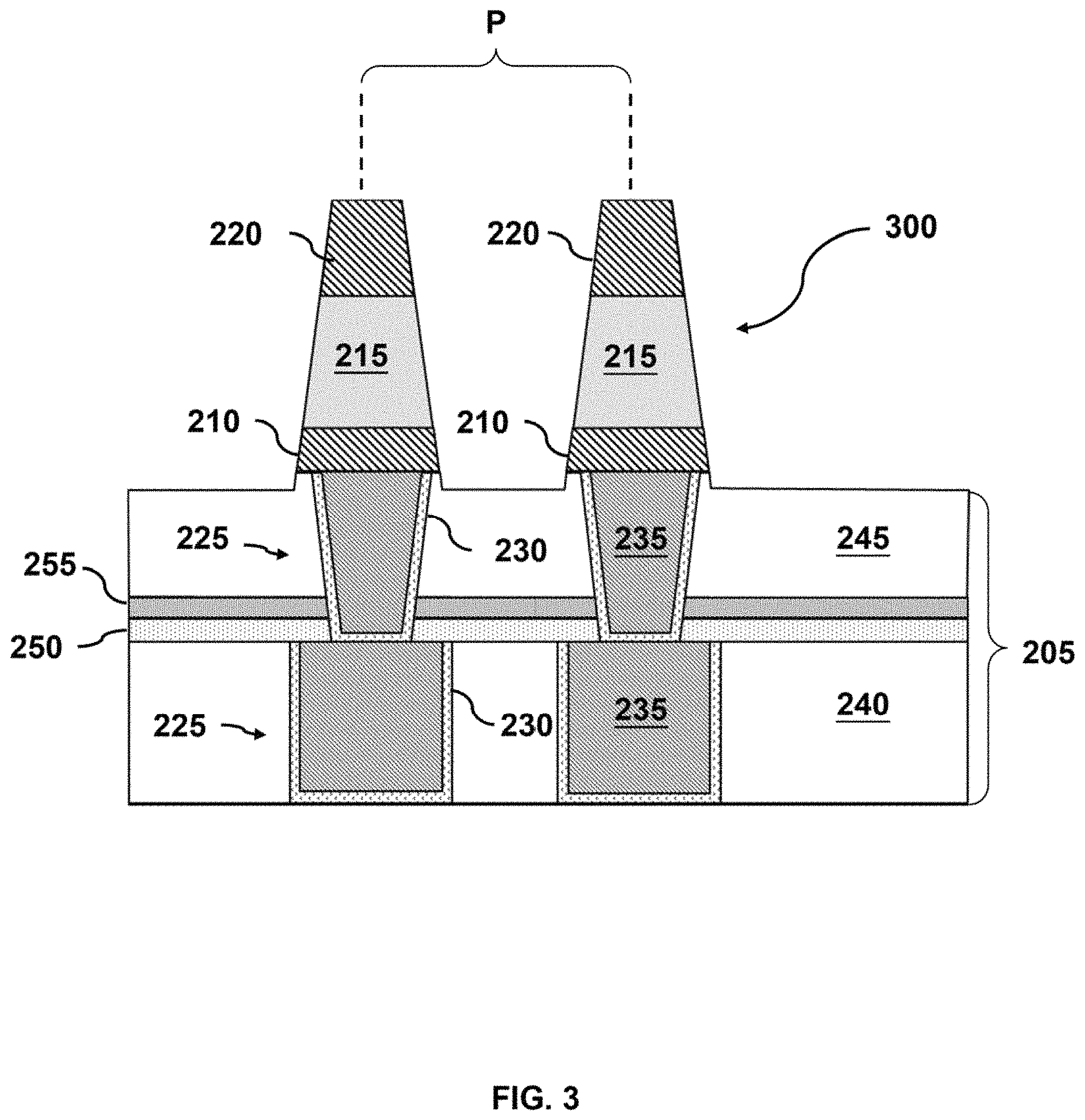 Patent US11785858 Figure 3 – Methods for forming a spacer stack for magnetic tunnel junctions