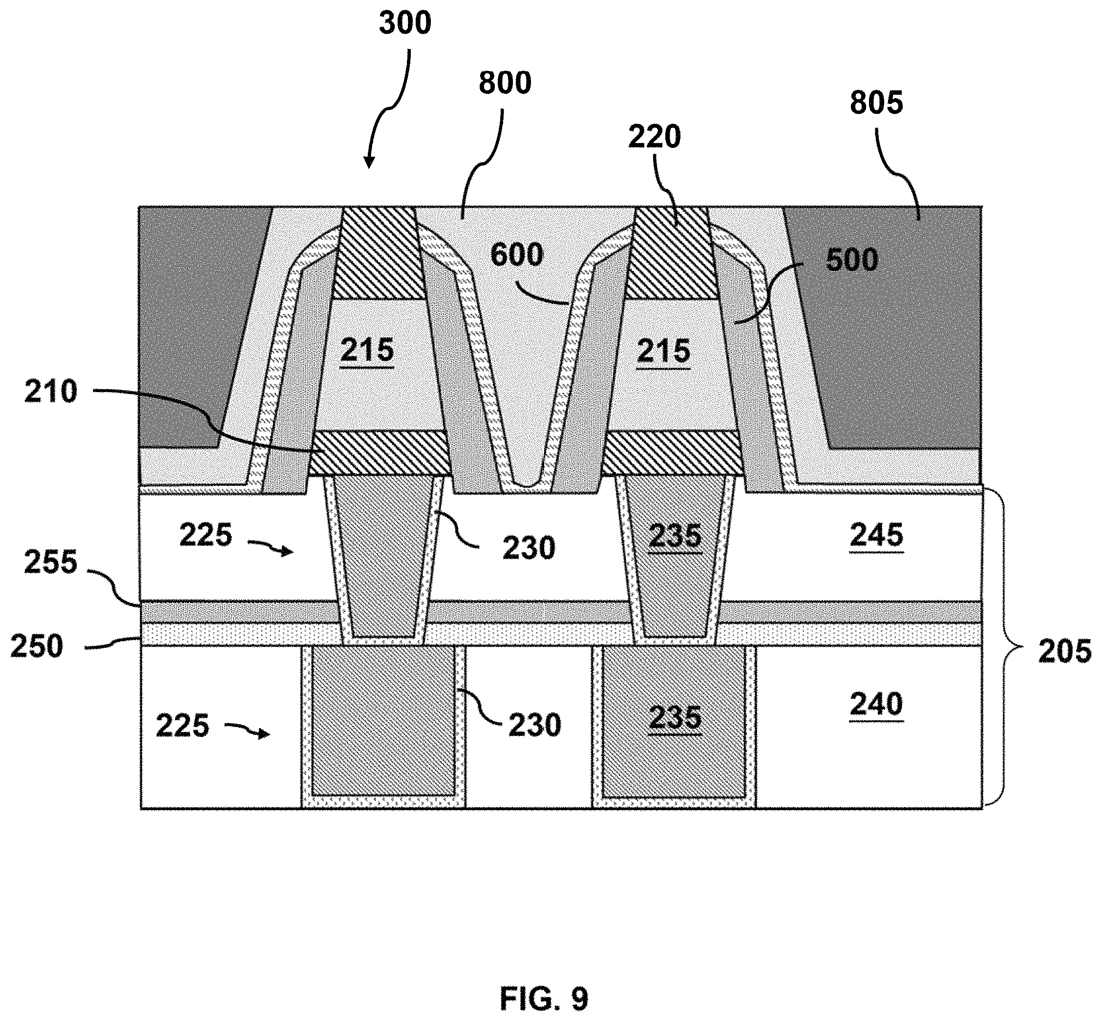 Patent US11785858 Figure 9 – Methods for forming a spacer stack for magnetic tunnel junctions