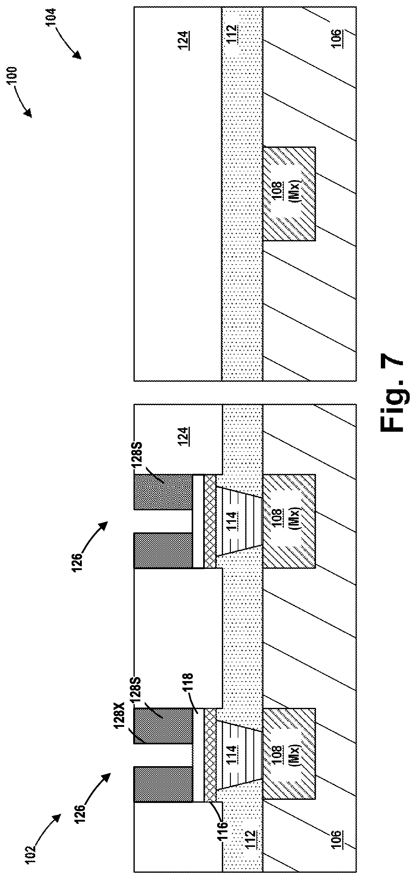 Patent US11785860 Figure 7 – Top electrode for a memory device and methods of making such a memory device