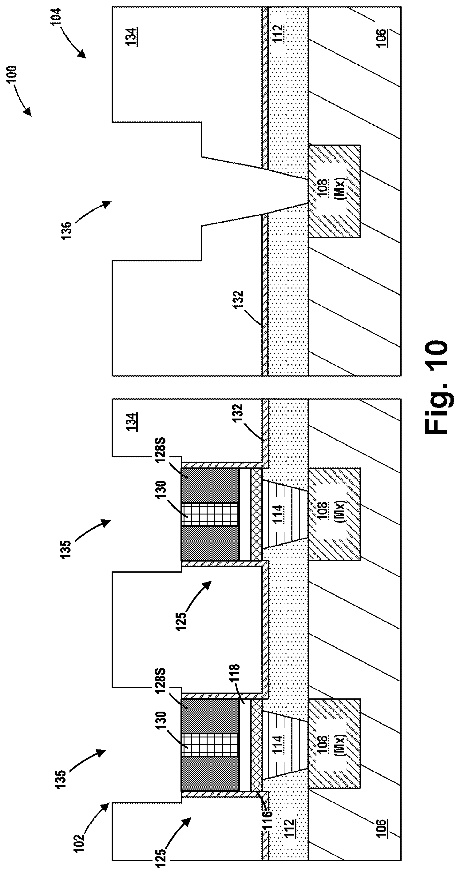 Patent US11785860 Figure 10 – Top electrode for a memory device and methods of making such a memory device