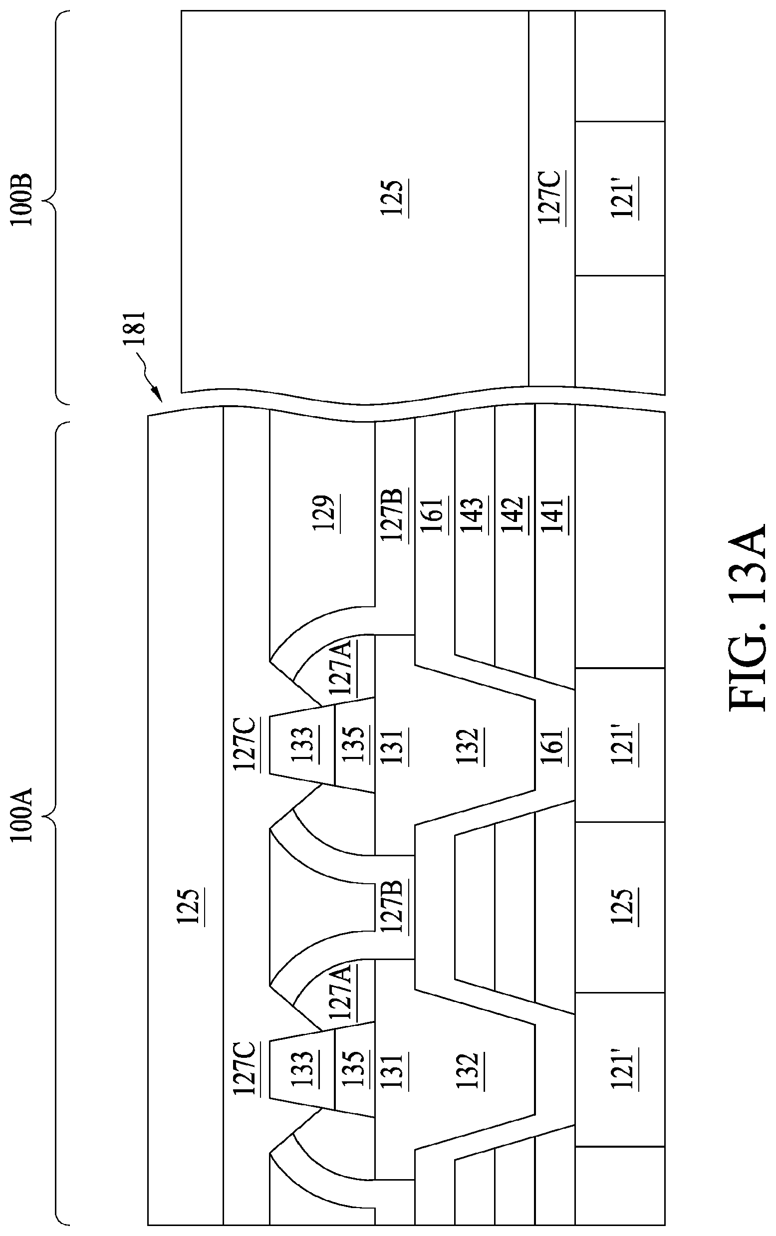 Patent US11785861 Figure 14 – Semiconductor structure and method of manufacturing the same