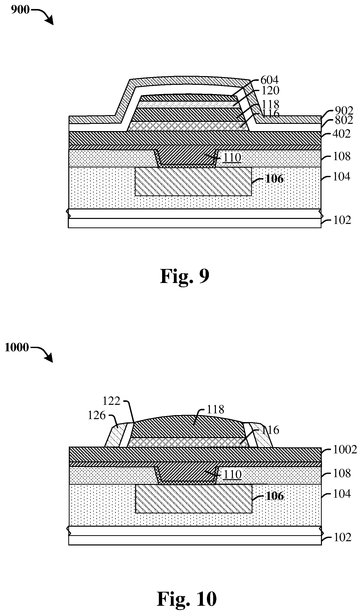 Patent US11785862 Figure 6 – Via landing enhancement for memory device