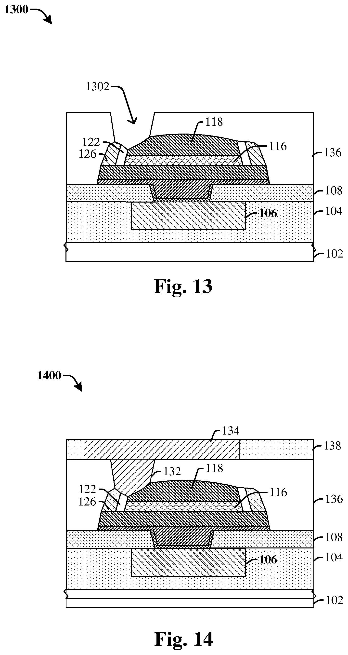 Patent US11785862 Figure 8 – Via landing enhancement for memory device