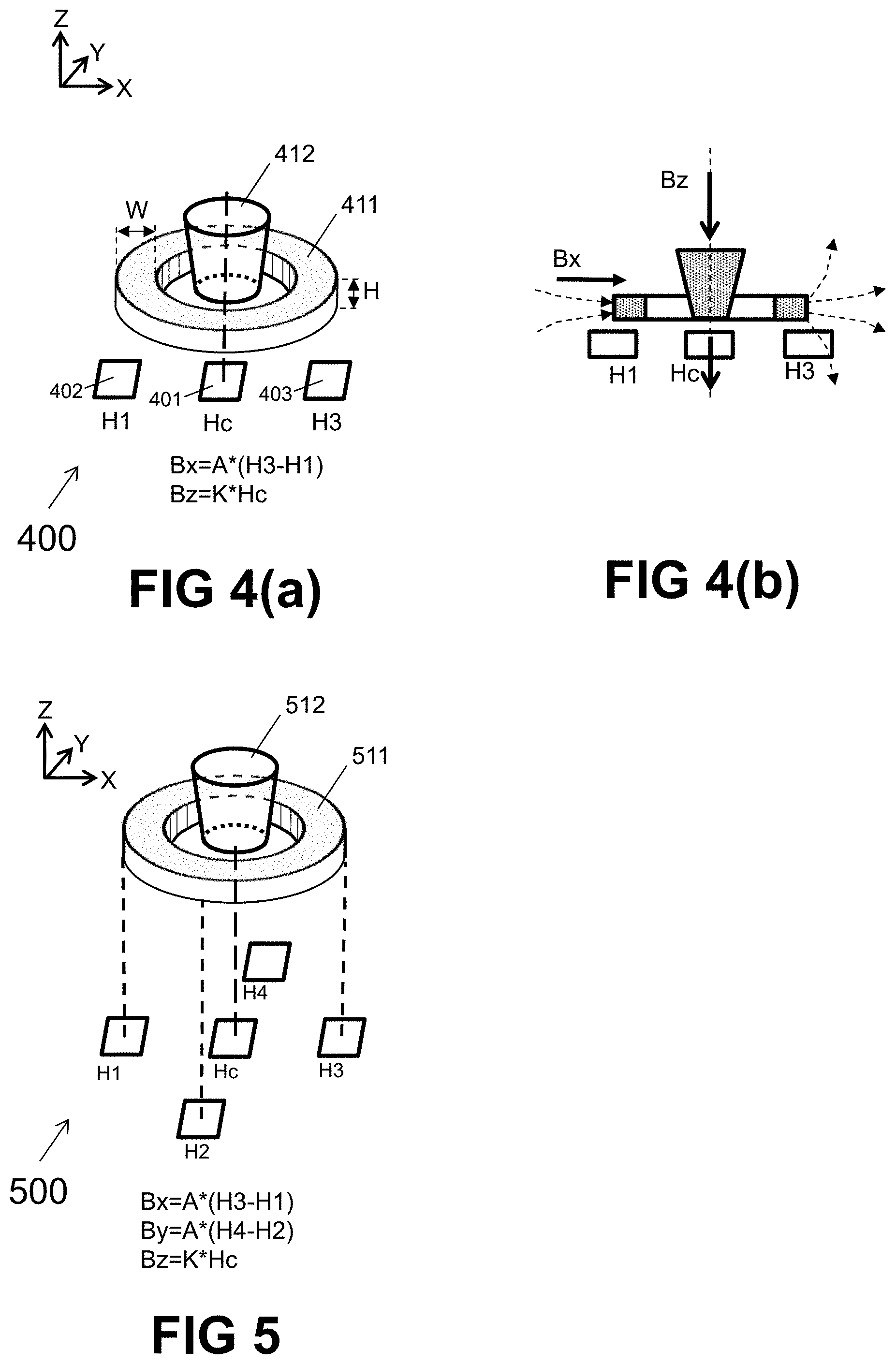 Patent US11785865 Figure 3 – Semiconductor device with integrated magnetic flux concentrator, and method for producing same