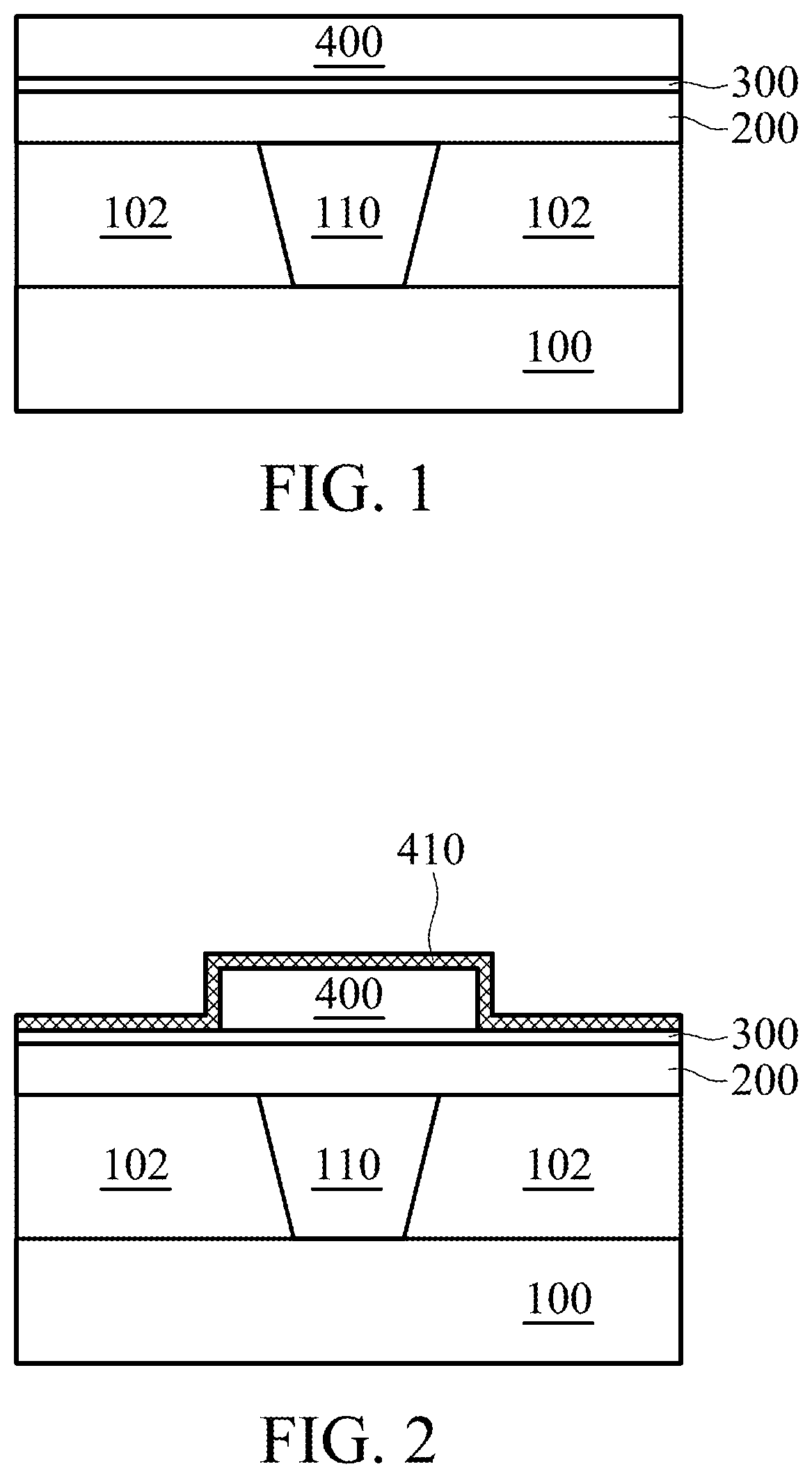 Patent US11785868 Figure 1 – Semiconductor structure and method of forming the same