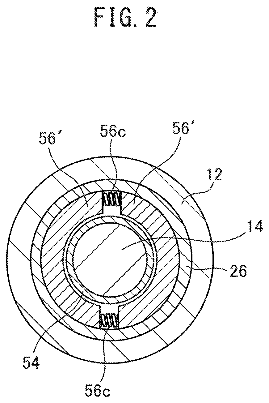 Patent US11787001 Figure 2 – Spindle device for machine tool