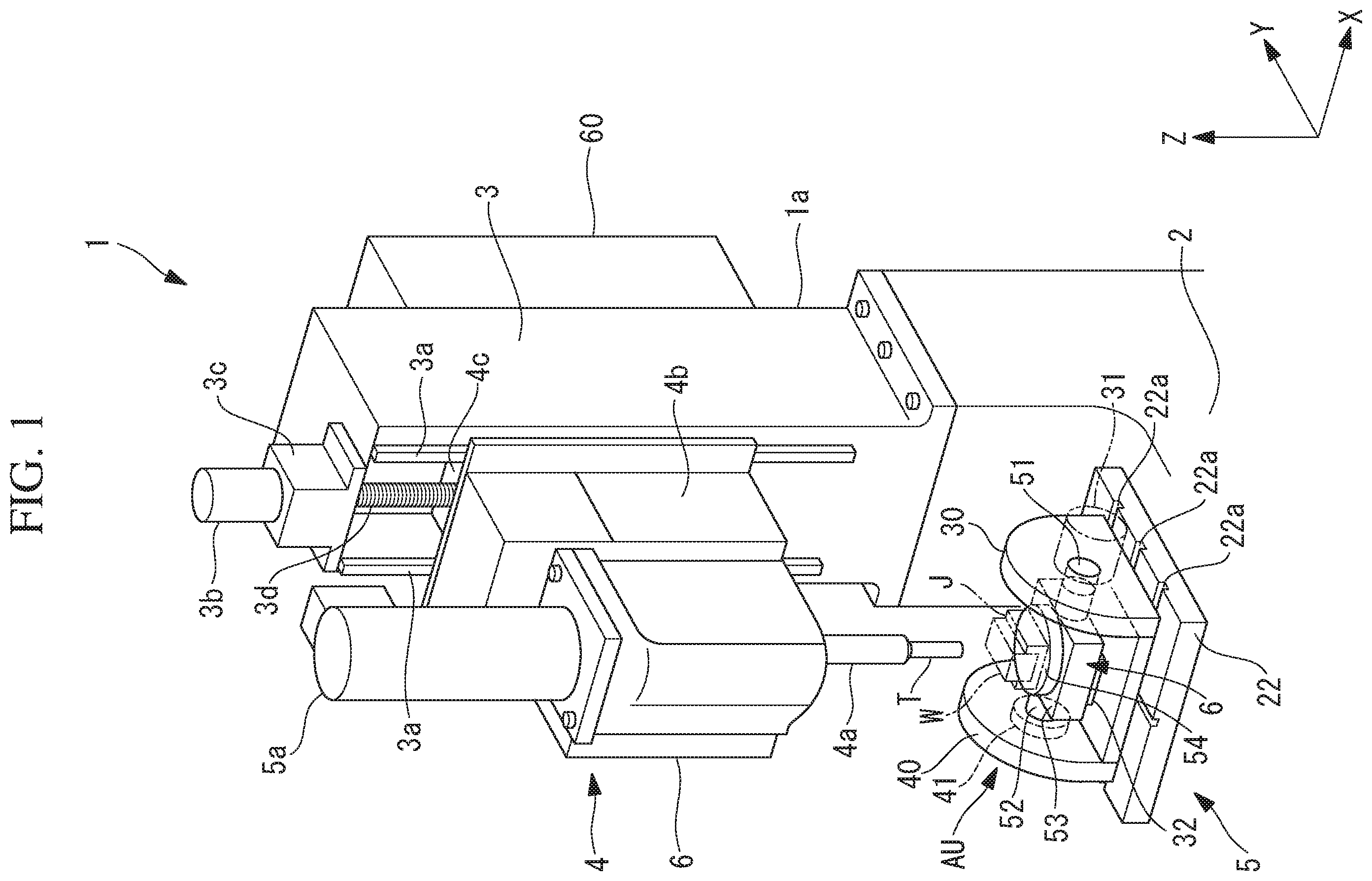 Patent US11787003 Figure 1 – Machine tool