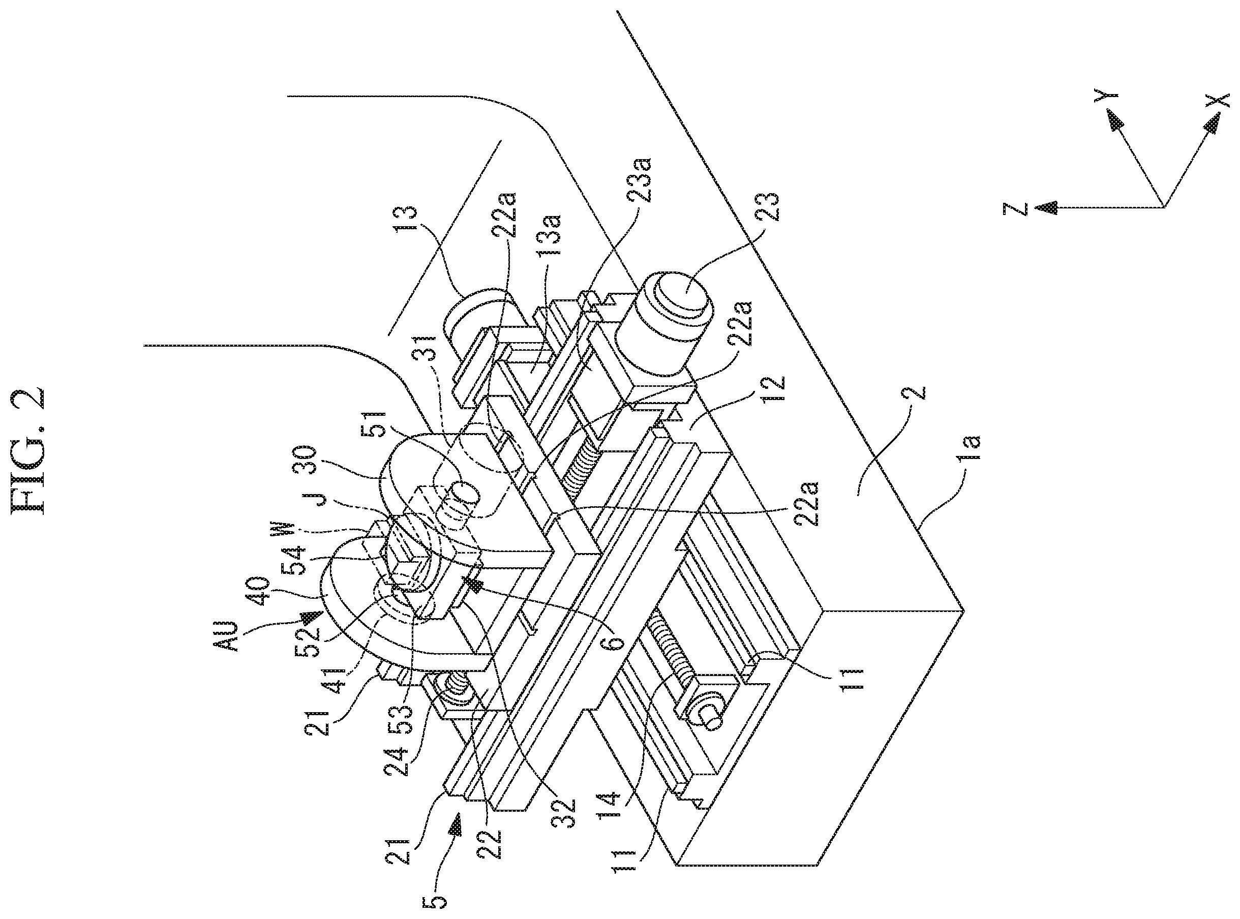 Patent US11787003 Figure 2 – Machine tool