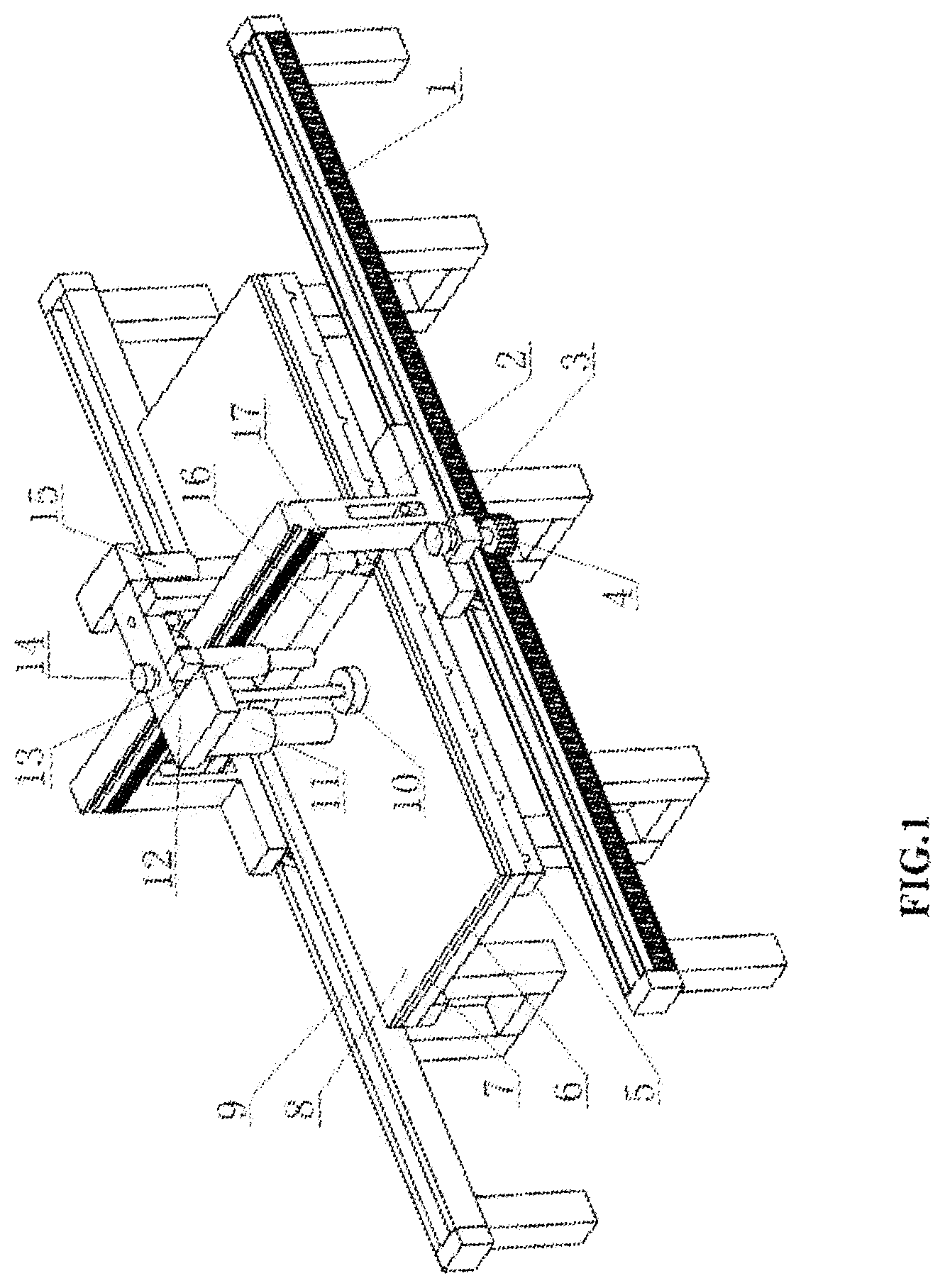 Patent US11787004 — Steel backing plate wiredrawing equipment and method — Figure 1
