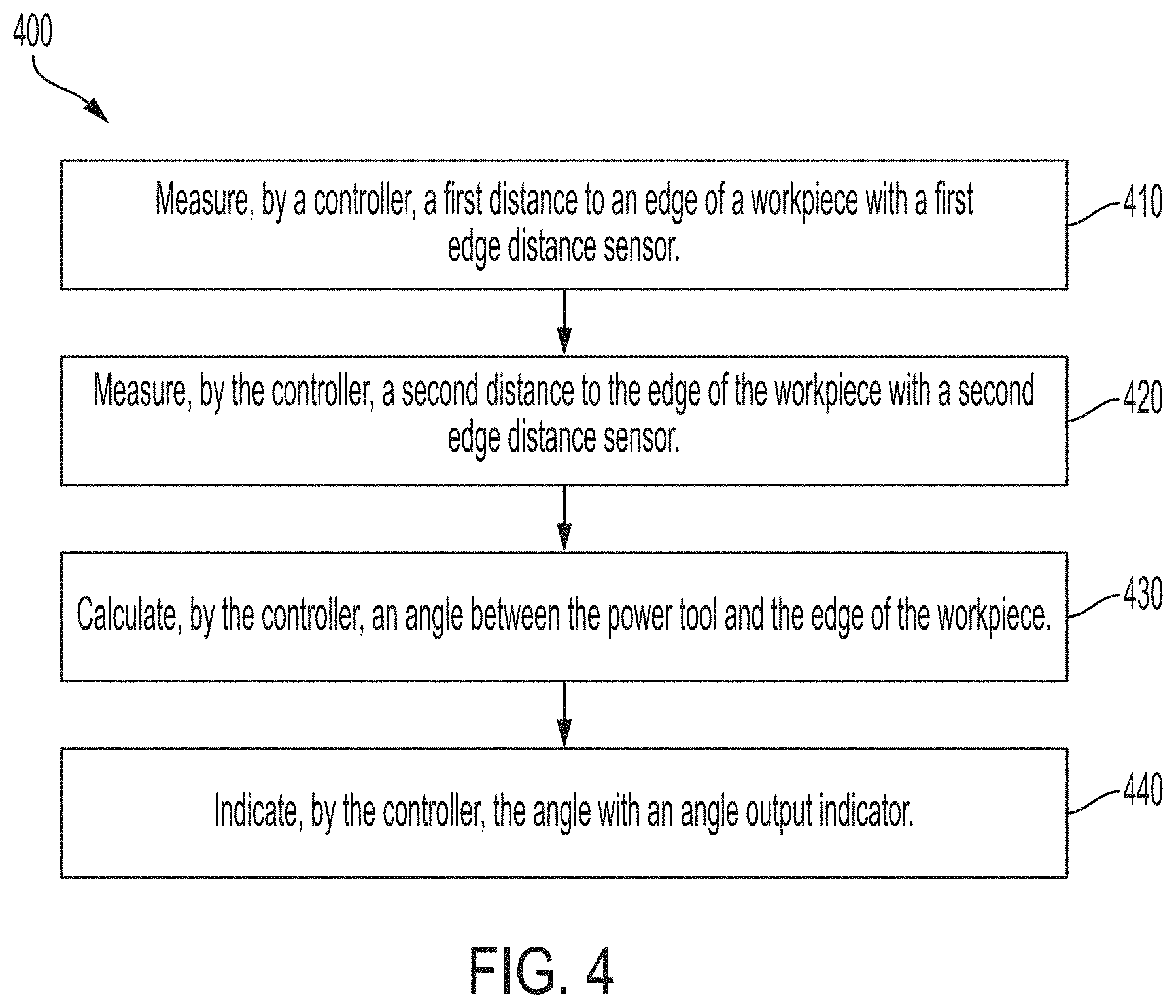 Patent US11787005 Figure 5 – Power tool angle assist