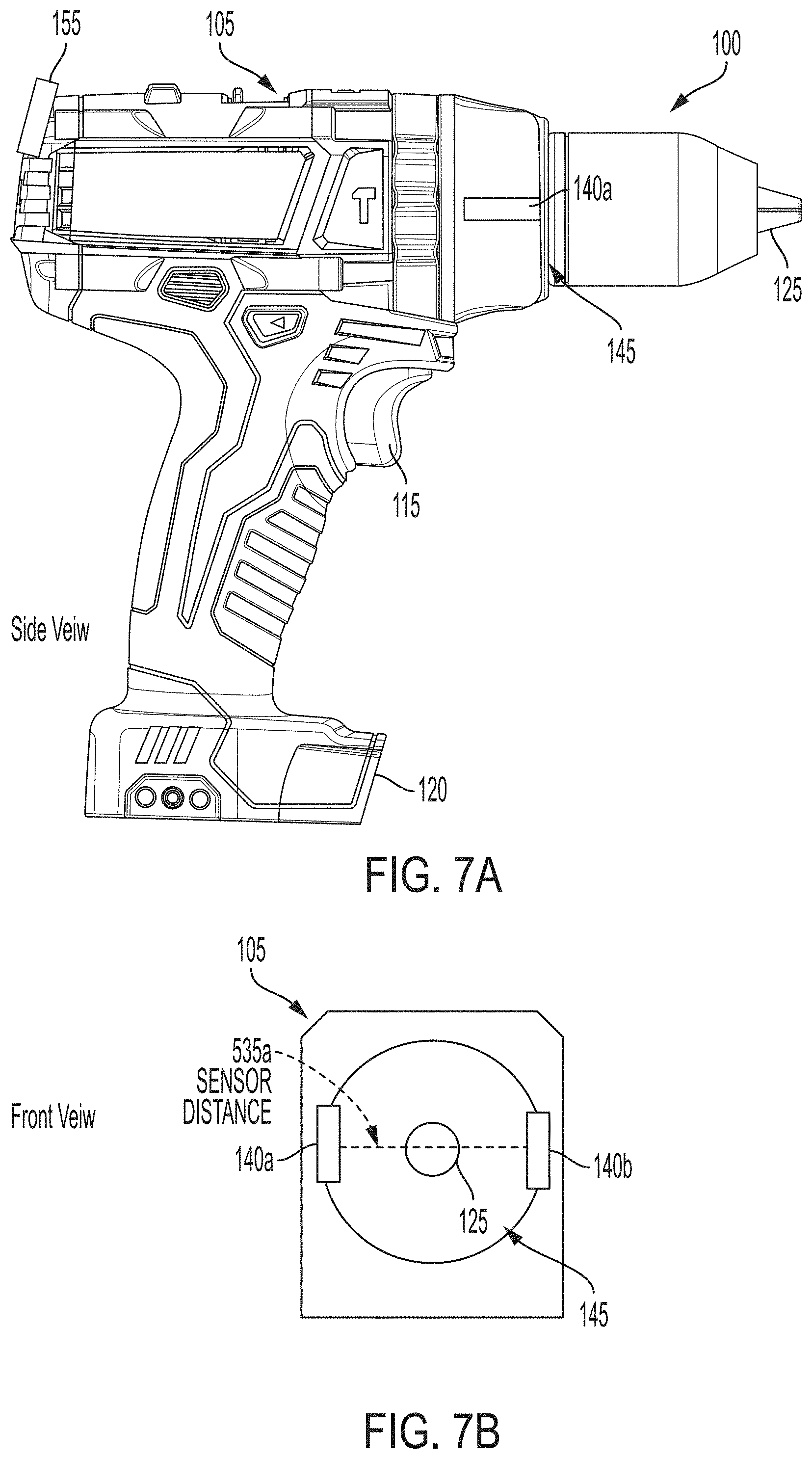 Patent US11787005 Figure 8 – Power tool angle assist