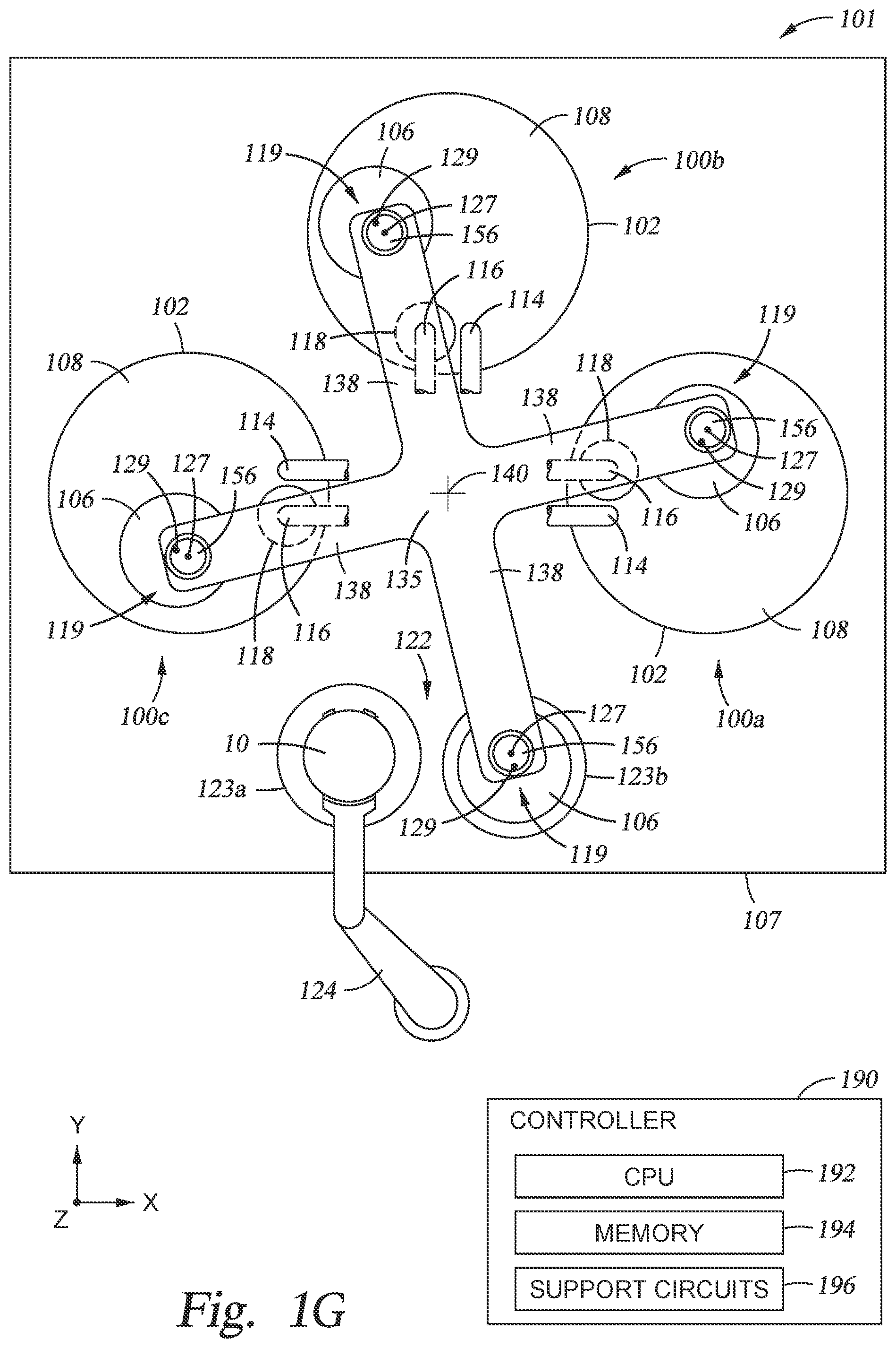 Patent US11787008 Figure 6 – Chemical mechanical polishing with applied magnetic field