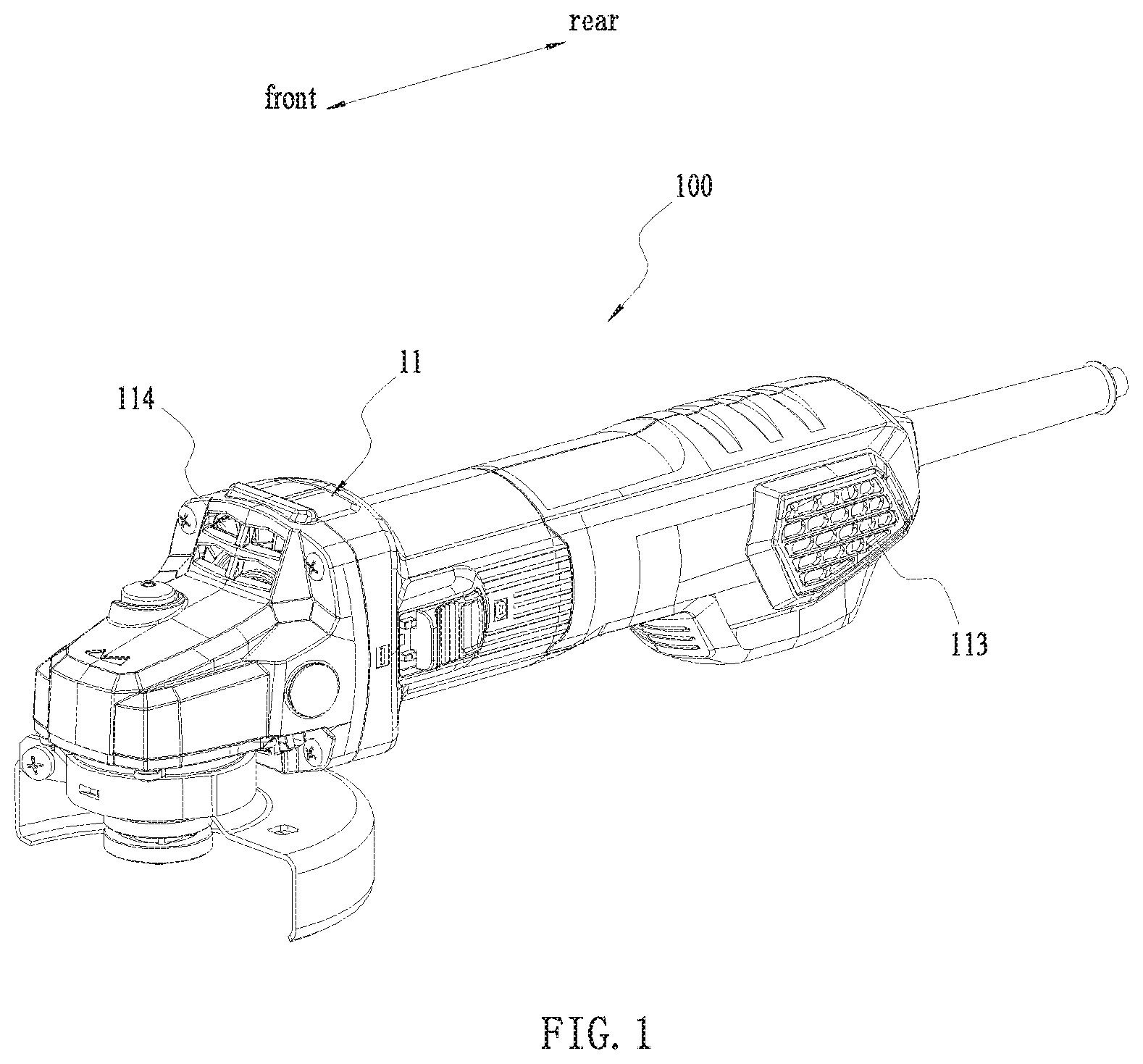Patent US11787009 — Electric tool — Figure 1