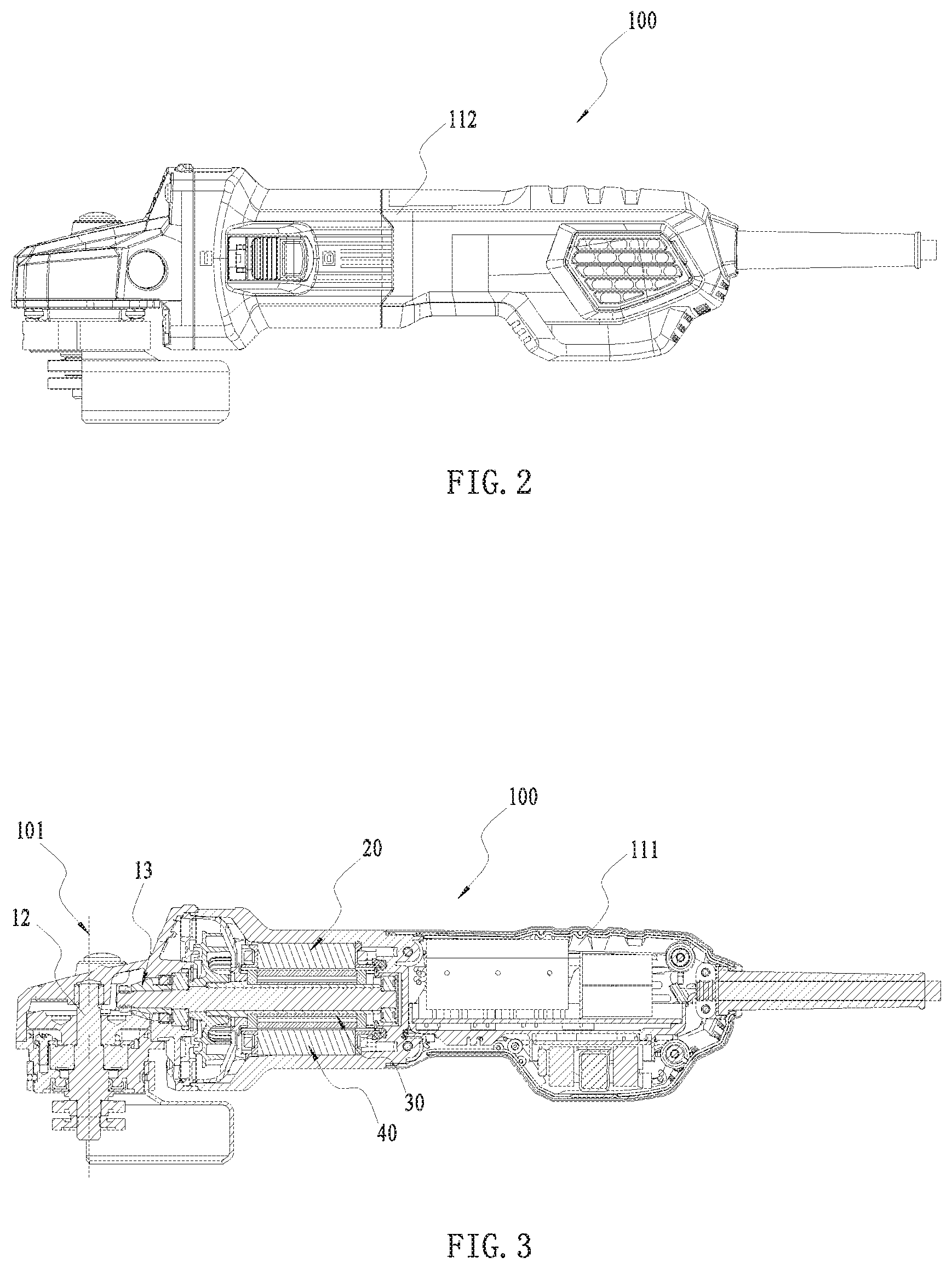 Patent US11787009 Figure 2 – Electric tool