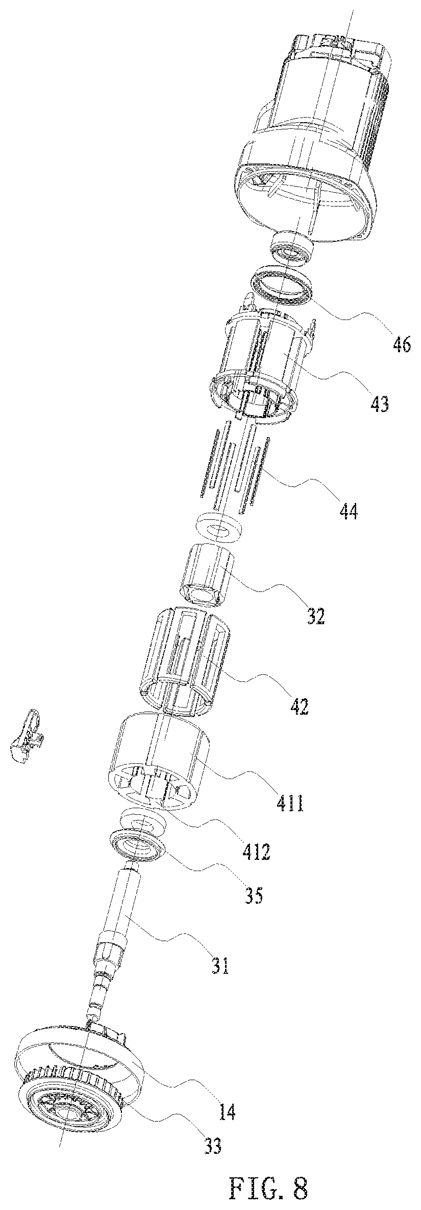 Patent US11787009 Figure 7 – Electric tool