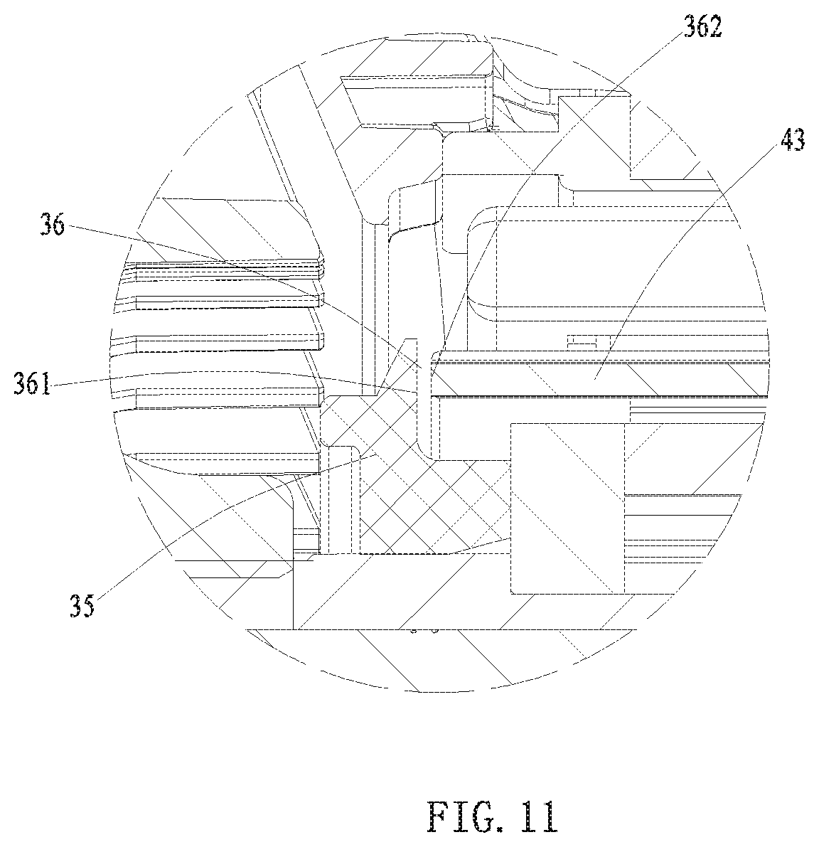 Patent US11787009 Figure 9 – Electric tool